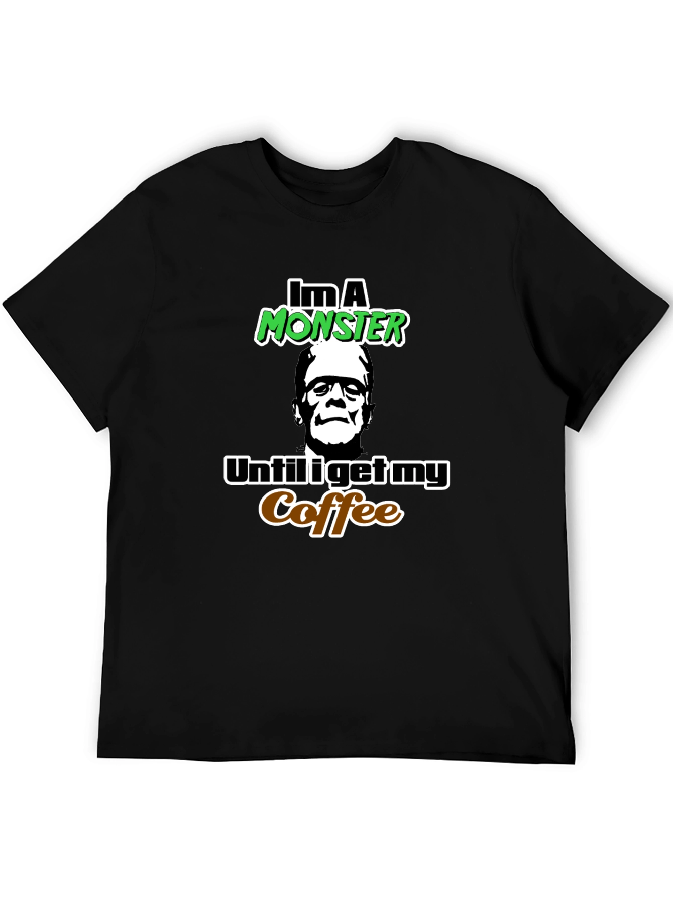 Monster Coffee T-Shirt - Frankenstein Graphic Tee