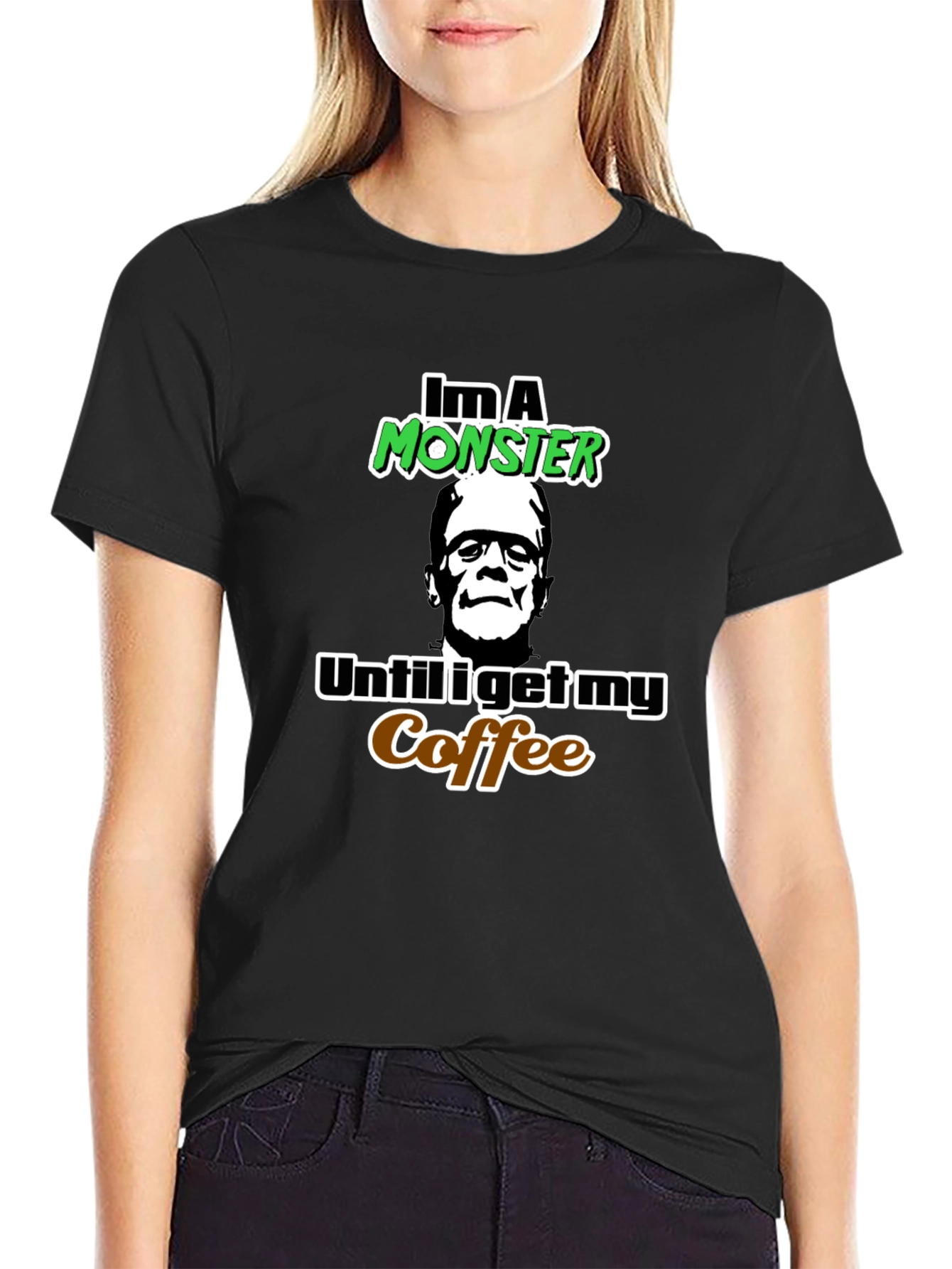 Monster Coffee T-Shirt - Frankenstein Graphic Tee