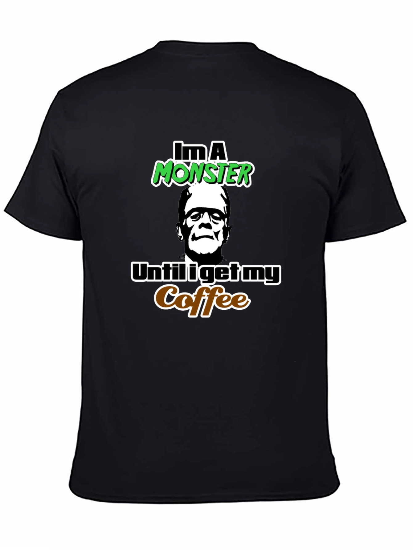 Monster Coffee T-Shirt - Frankenstein Graphic Tee