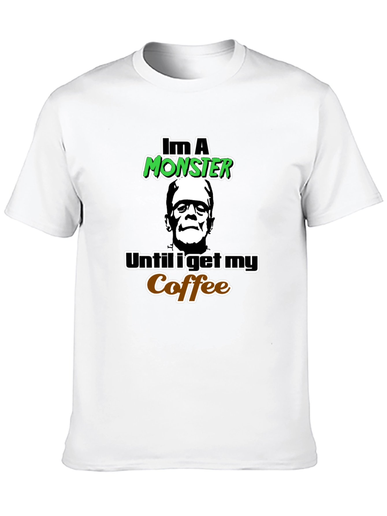 Monster Coffee T-Shirt - Frankenstein Graphic Tee