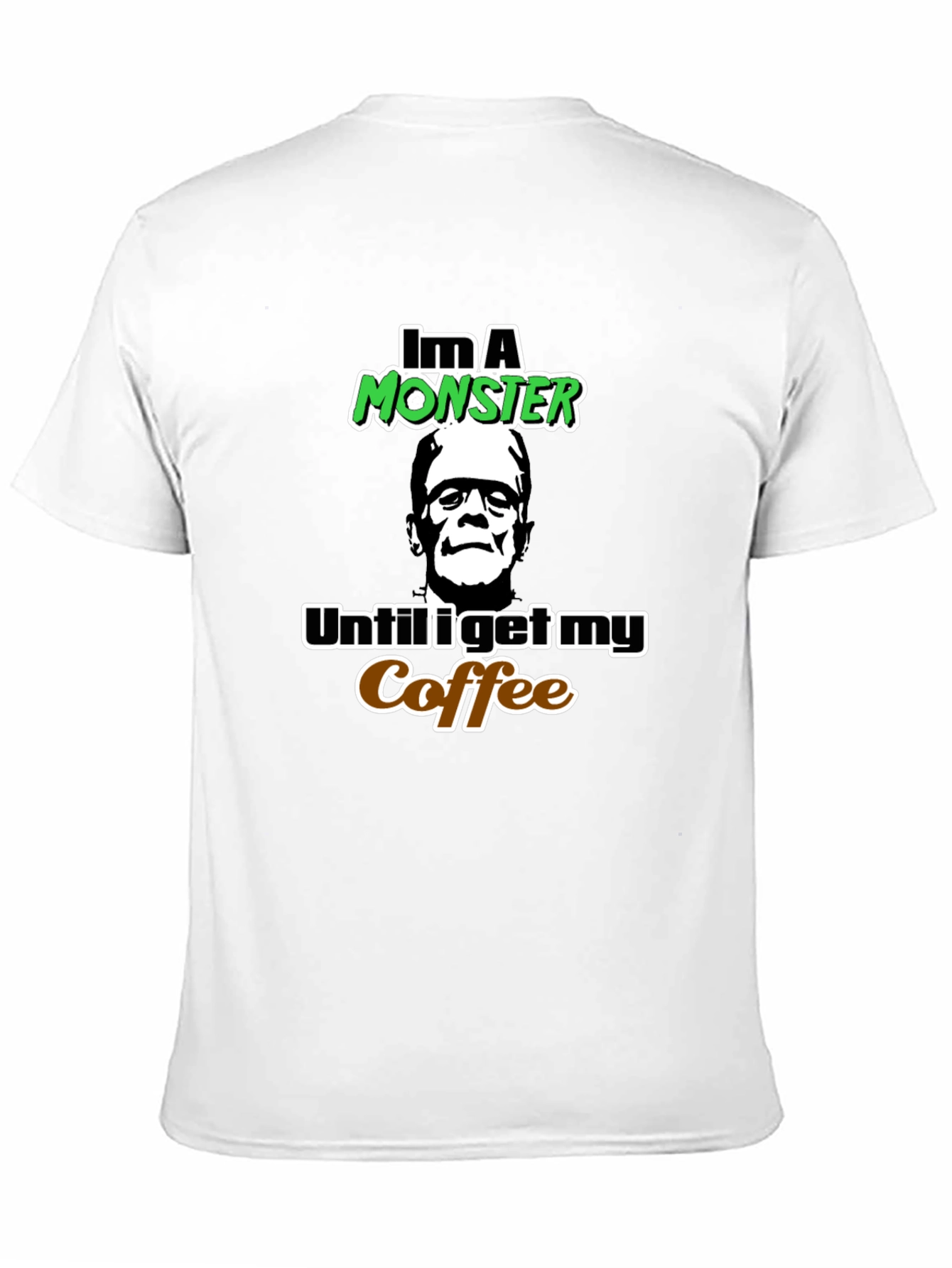 Monster Coffee T-Shirt - Frankenstein Graphic Tee