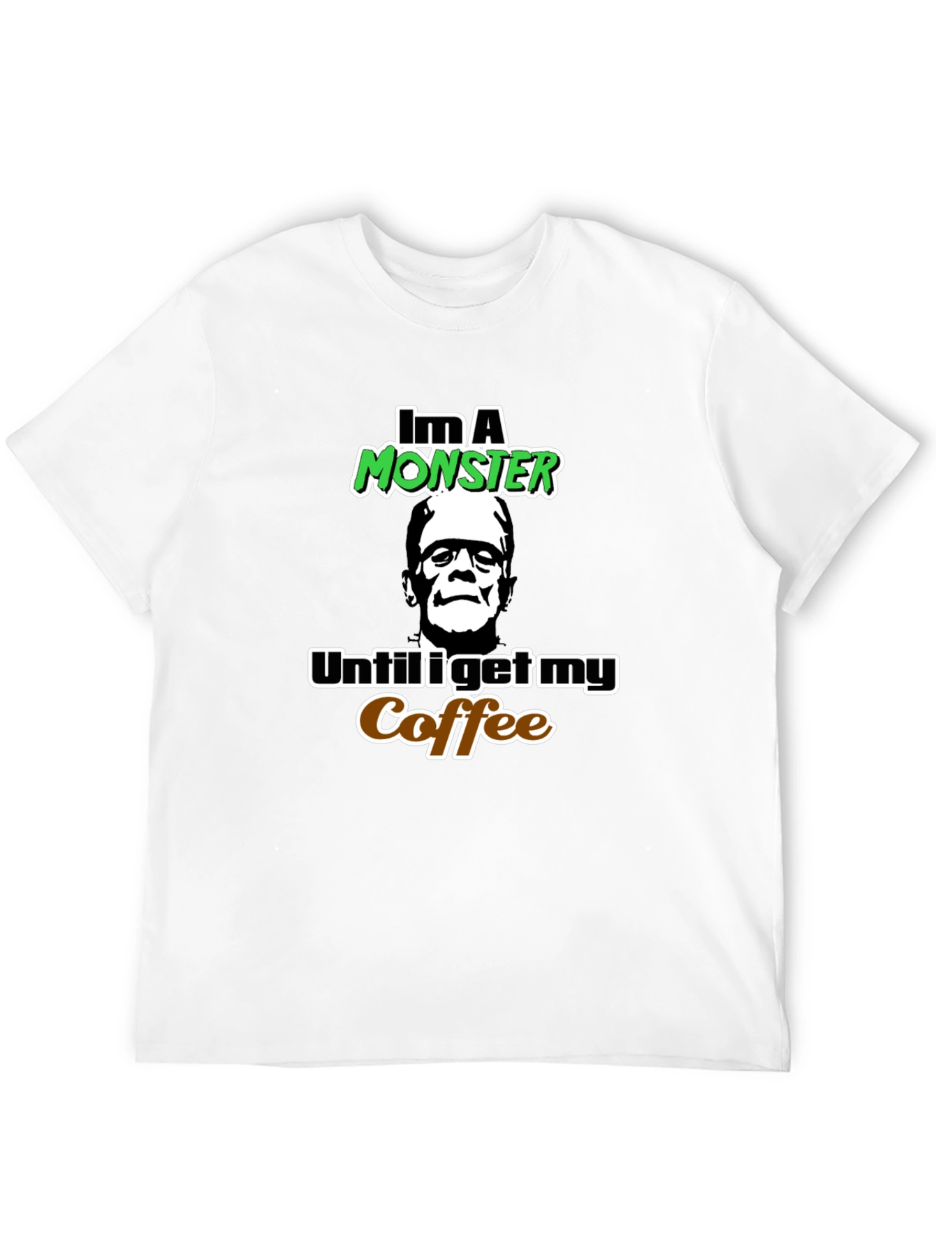 Monster Coffee T-Shirt - Frankenstein Graphic Tee