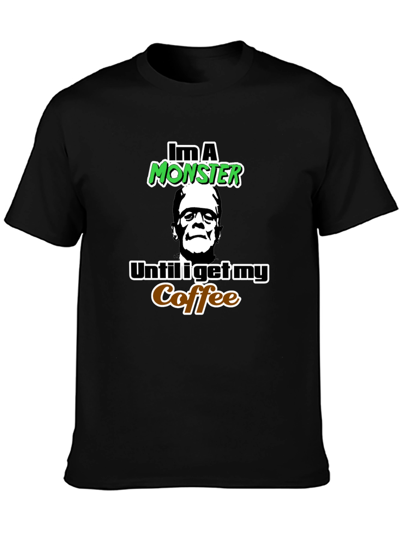 Monster Coffee T-Shirt - Frankenstein Graphic Tee