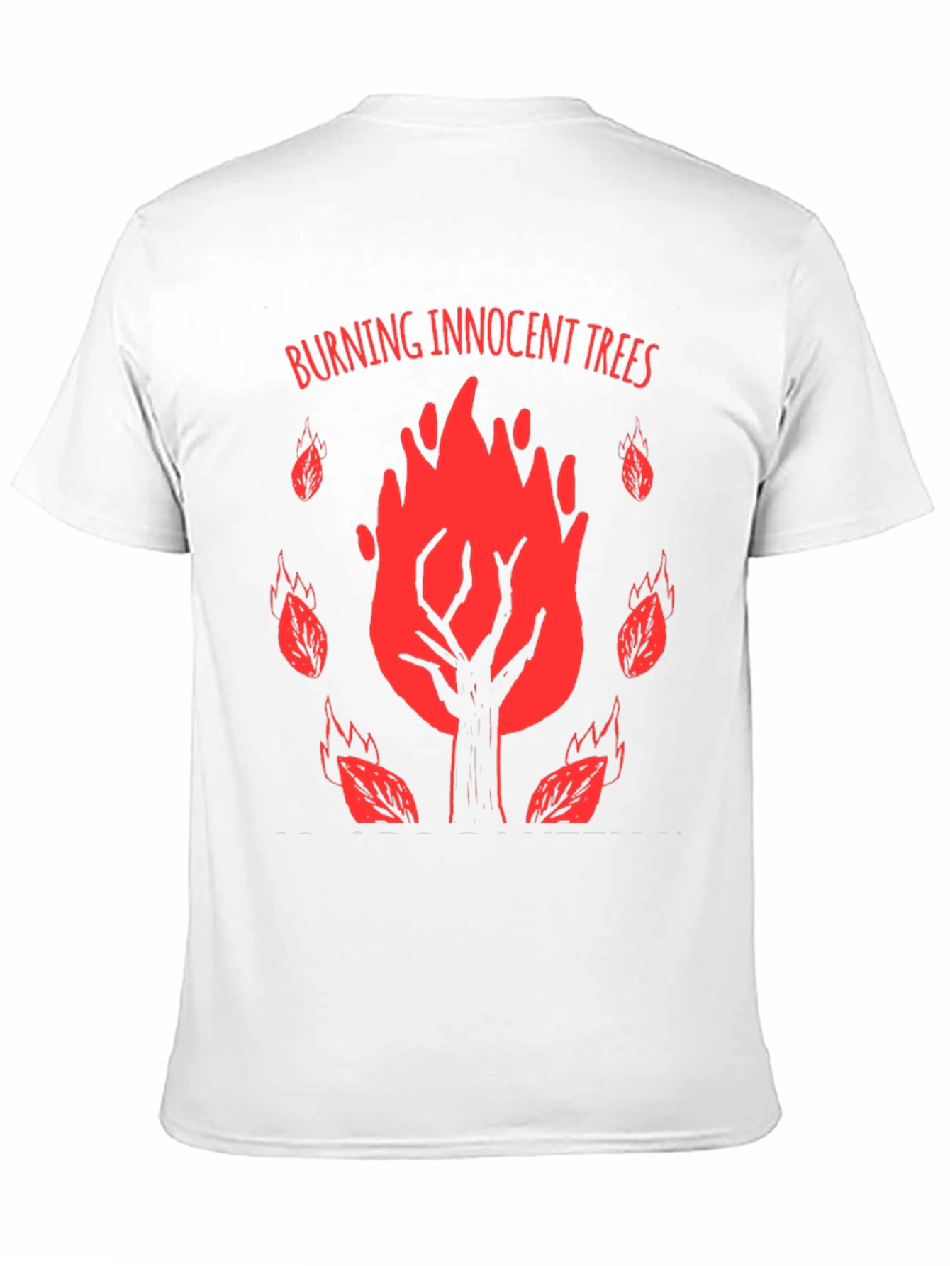 Burning Innocent Trees Graphic Tee