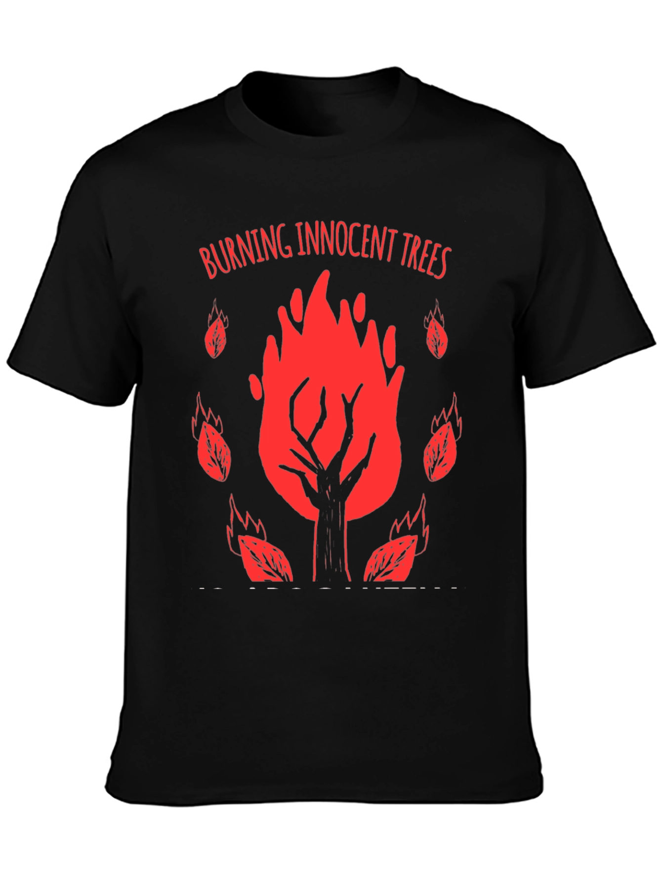 Burning Innocent Trees Graphic Tee