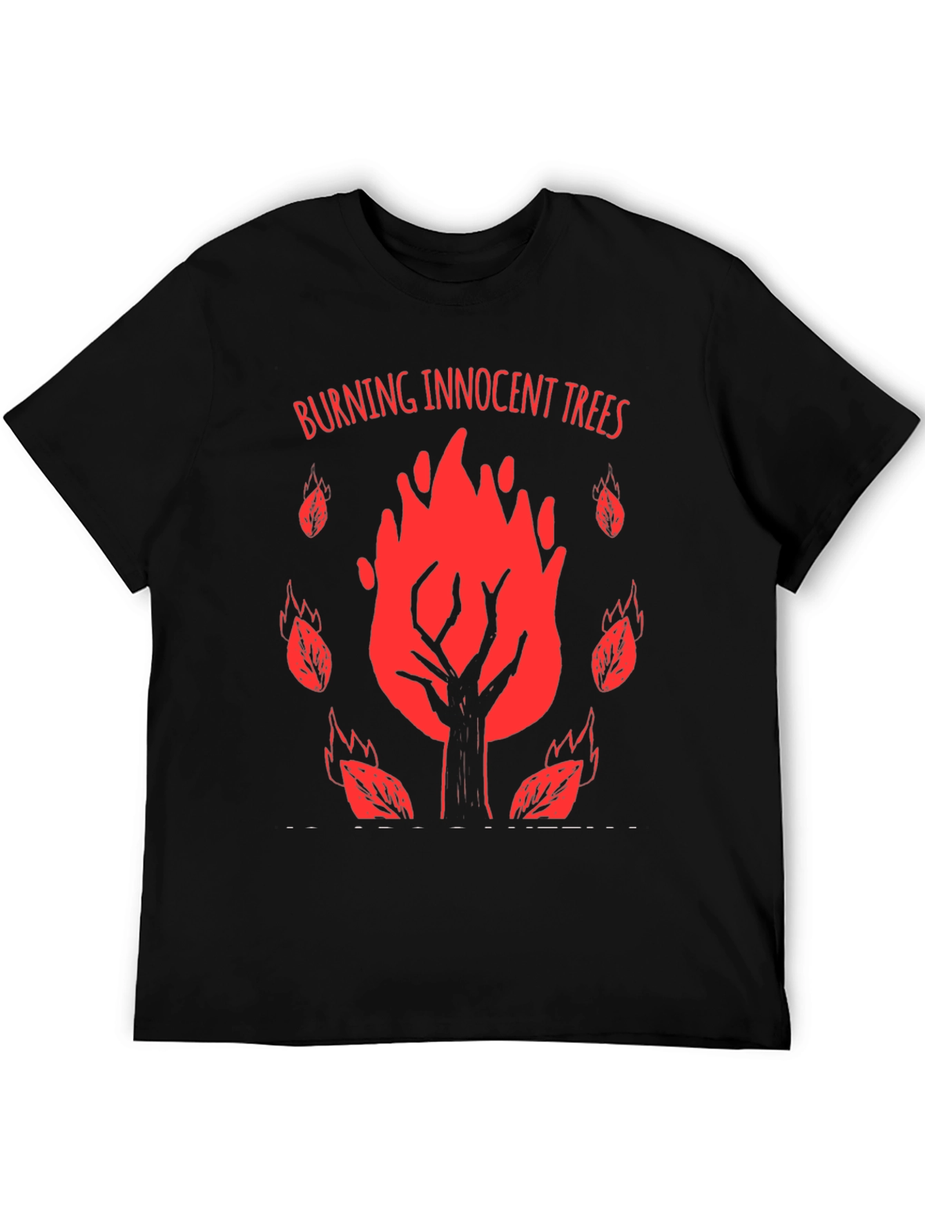 Burning Innocent Trees Graphic Tee