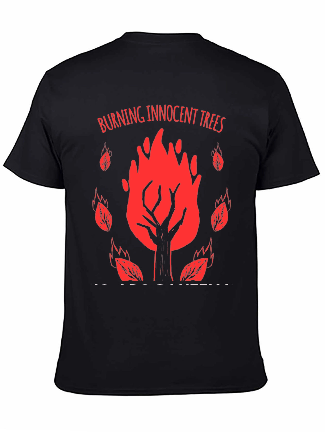 Burning Innocent Trees Graphic Tee