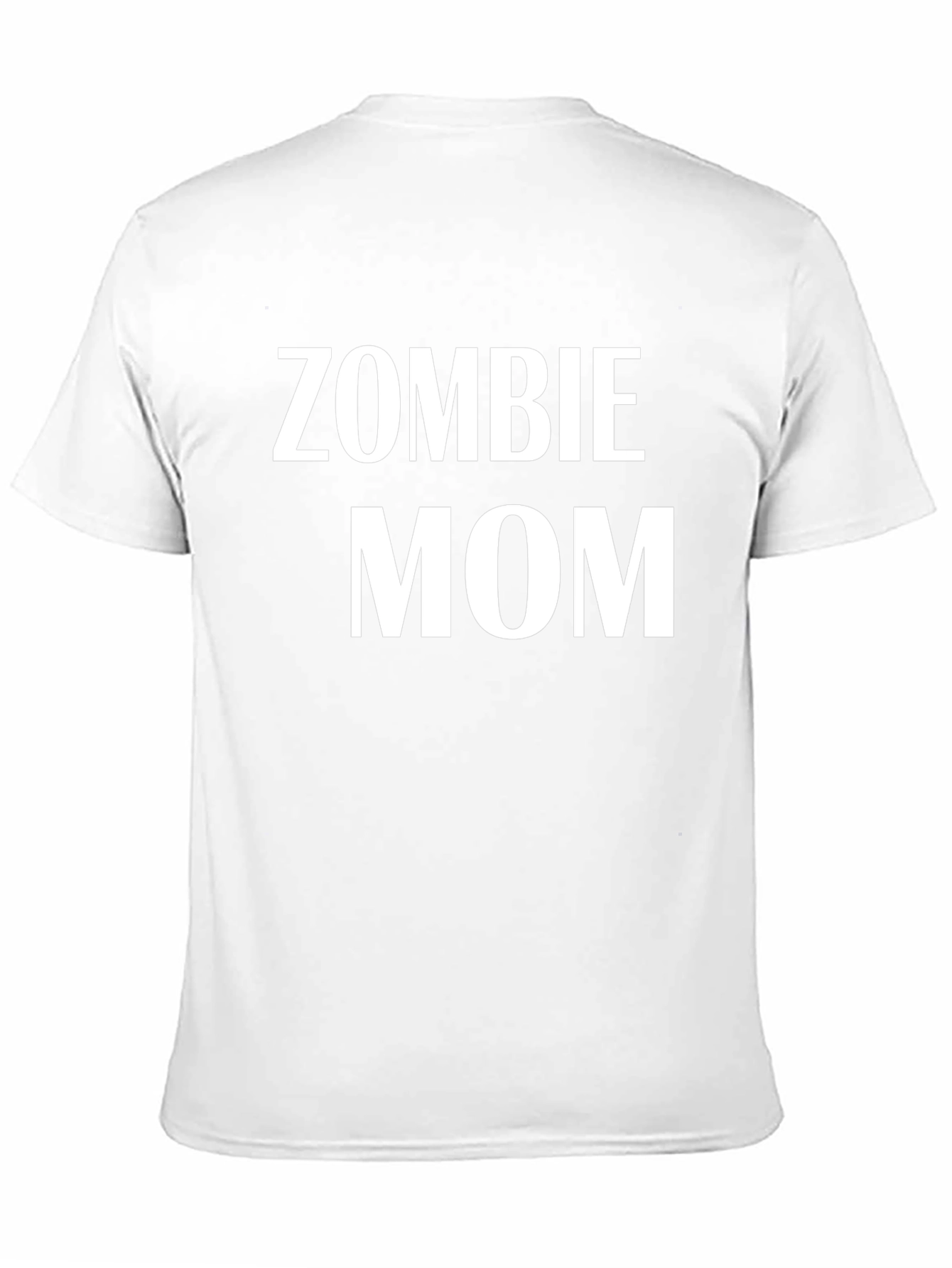 Zombie Mom Graphic Tee - Black Cotton T-Shirt