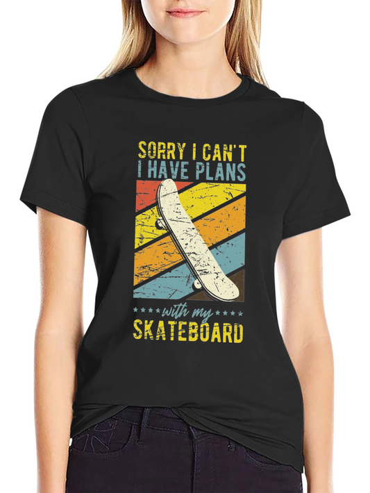 Skateboard Plans Graphic Tee