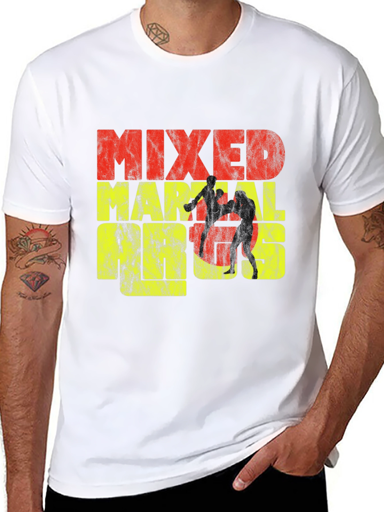 Mixed Martial Arts Graphic T-Shirt