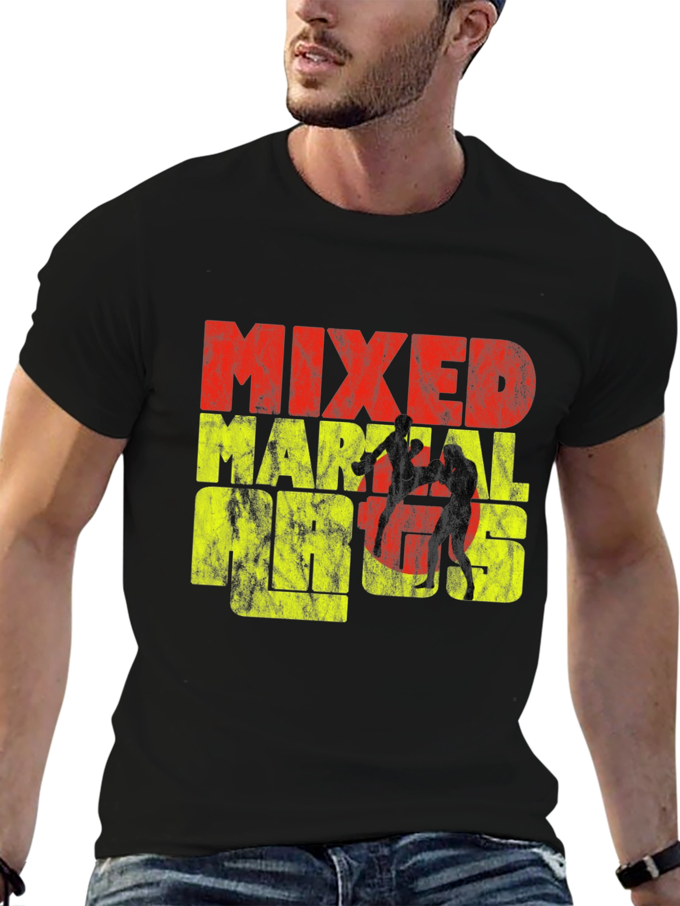 Mixed Martial Arts Graphic T-Shirt