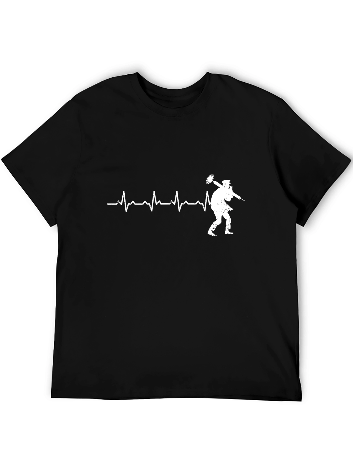 Heartbeat Rock Thrower Graphic Tee