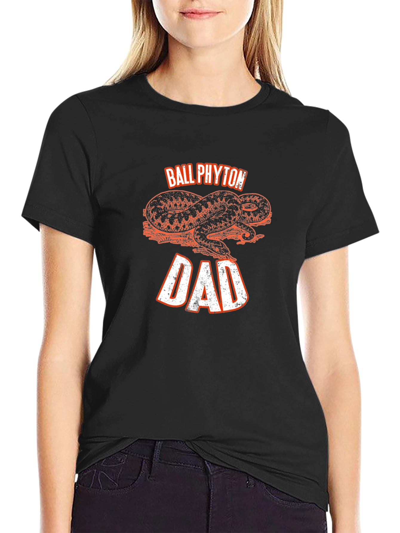 Ball Python Dad T-Shirt