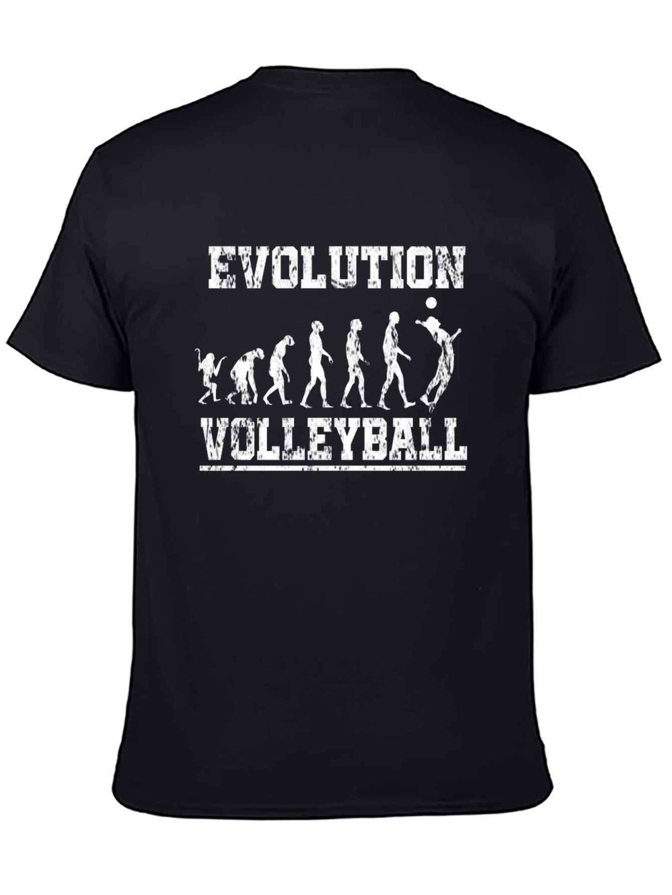 Volleyball Evolution Graphic T-Shirt
