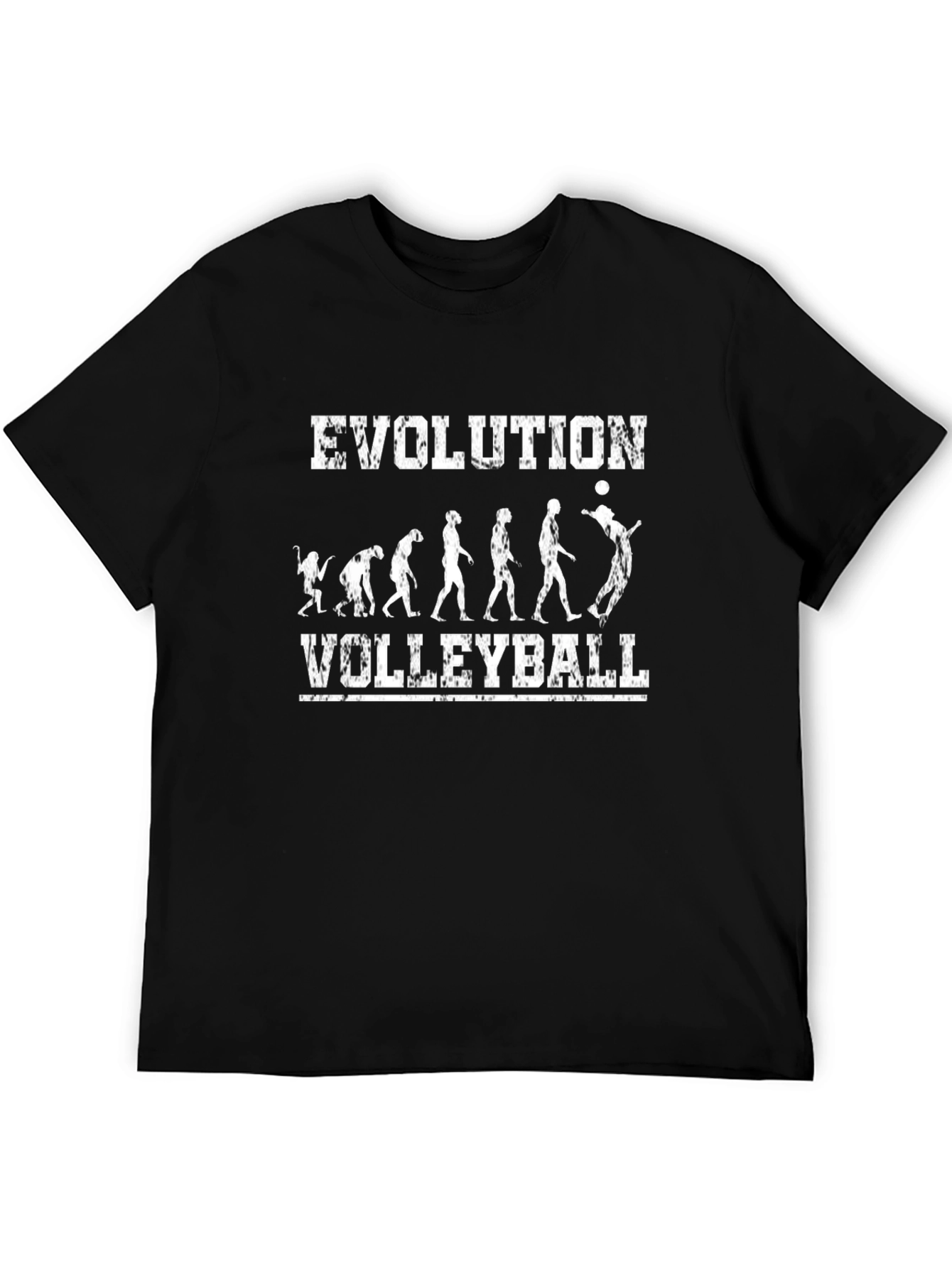 Volleyball Evolution Graphic T-Shirt