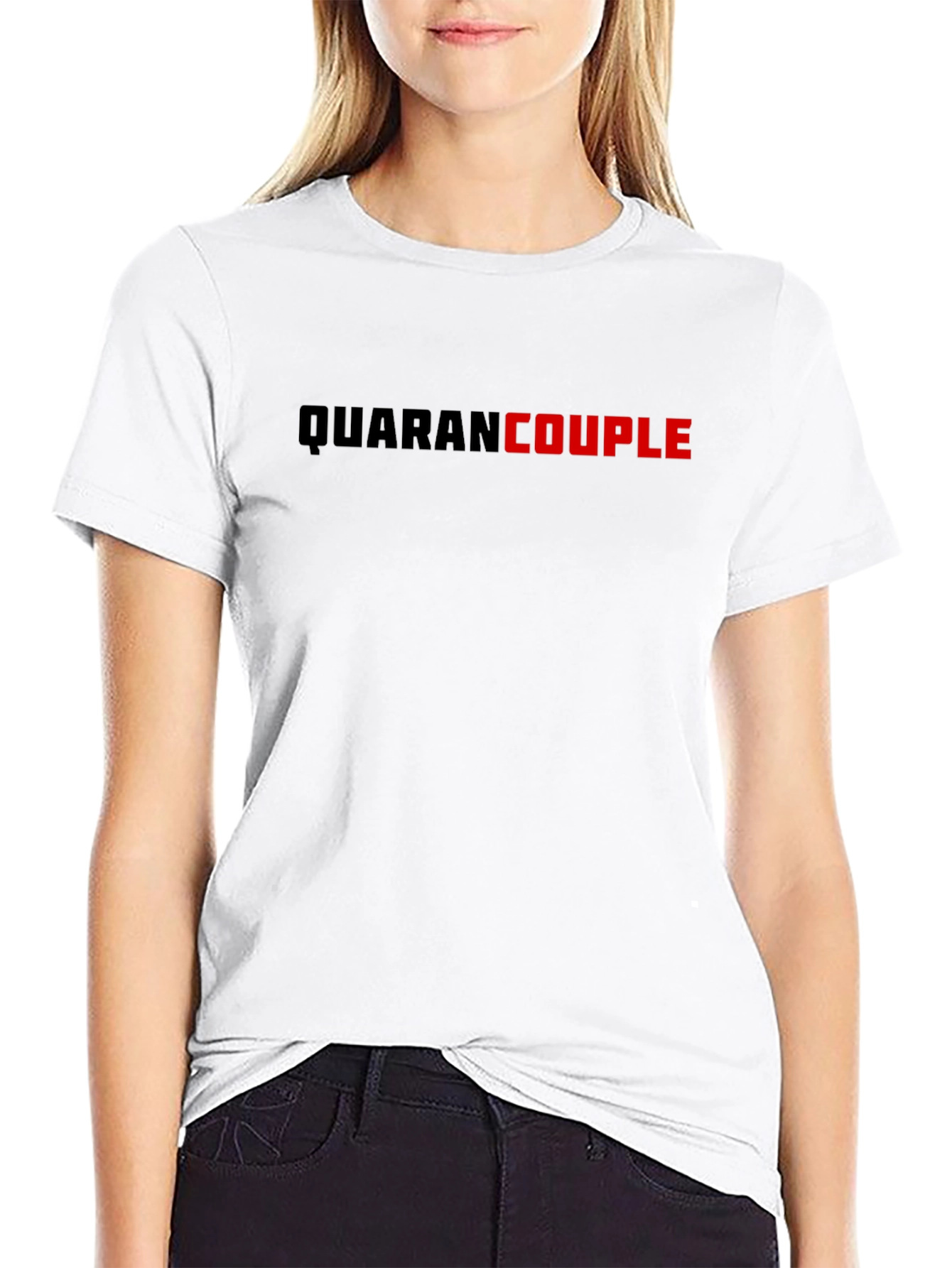 QuaranCOUPLE T-Shirt Black