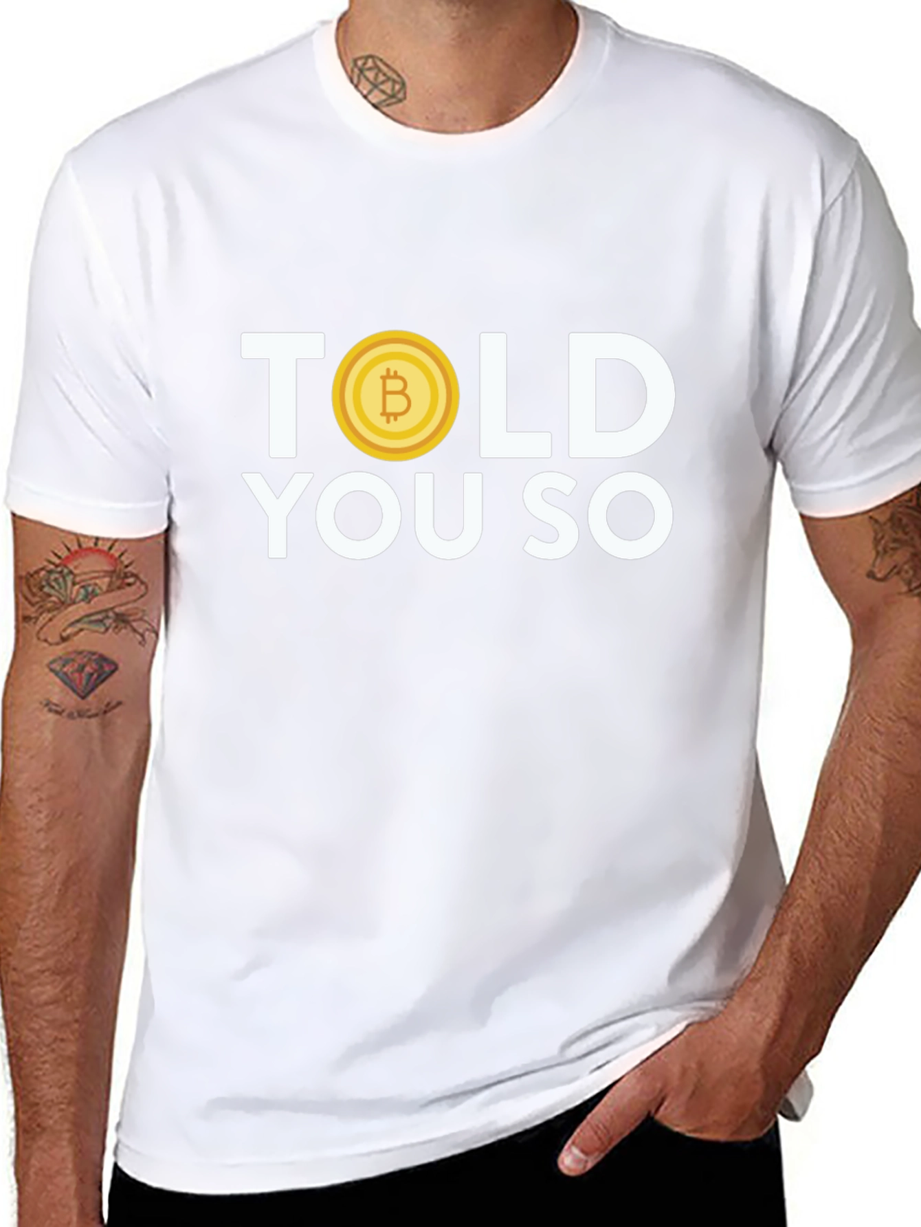Bitcoin Told You So T-Shirt - Crypto Tee