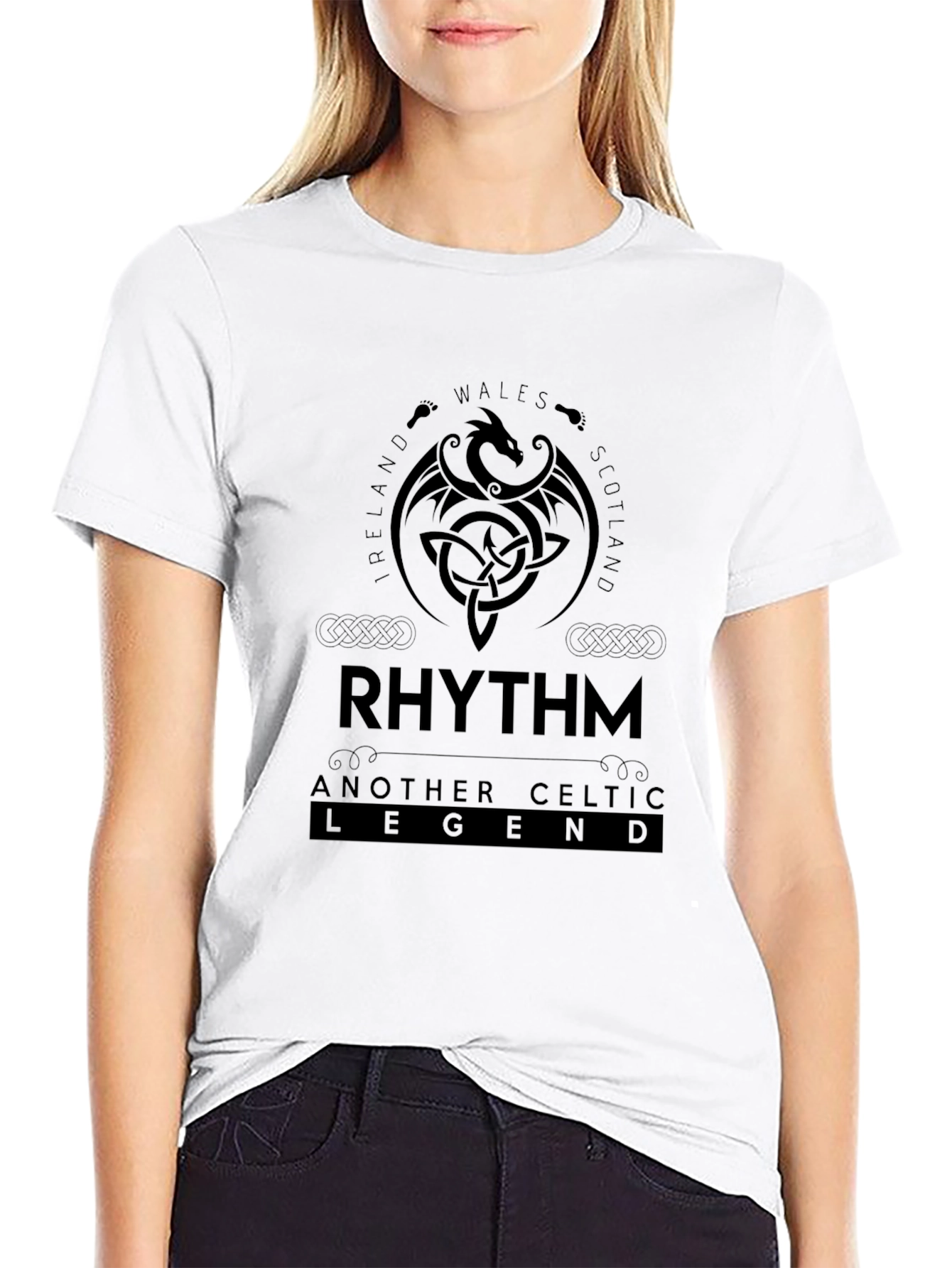 Celtic Legend Rhythm Black T-Shirt