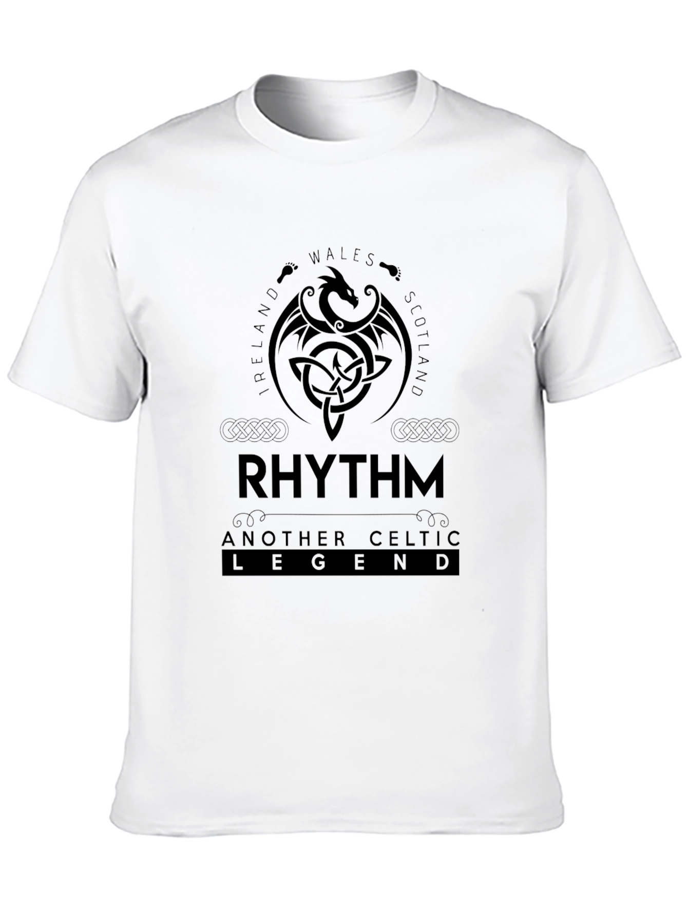 Celtic Legend Rhythm Black T-Shirt