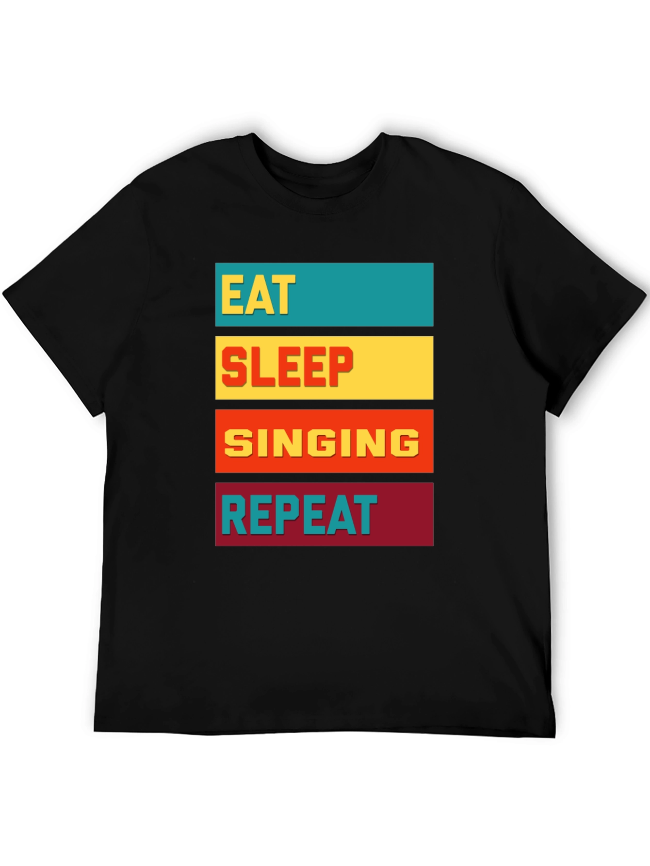 Eat Sleep Singing Repeat T-Shirt