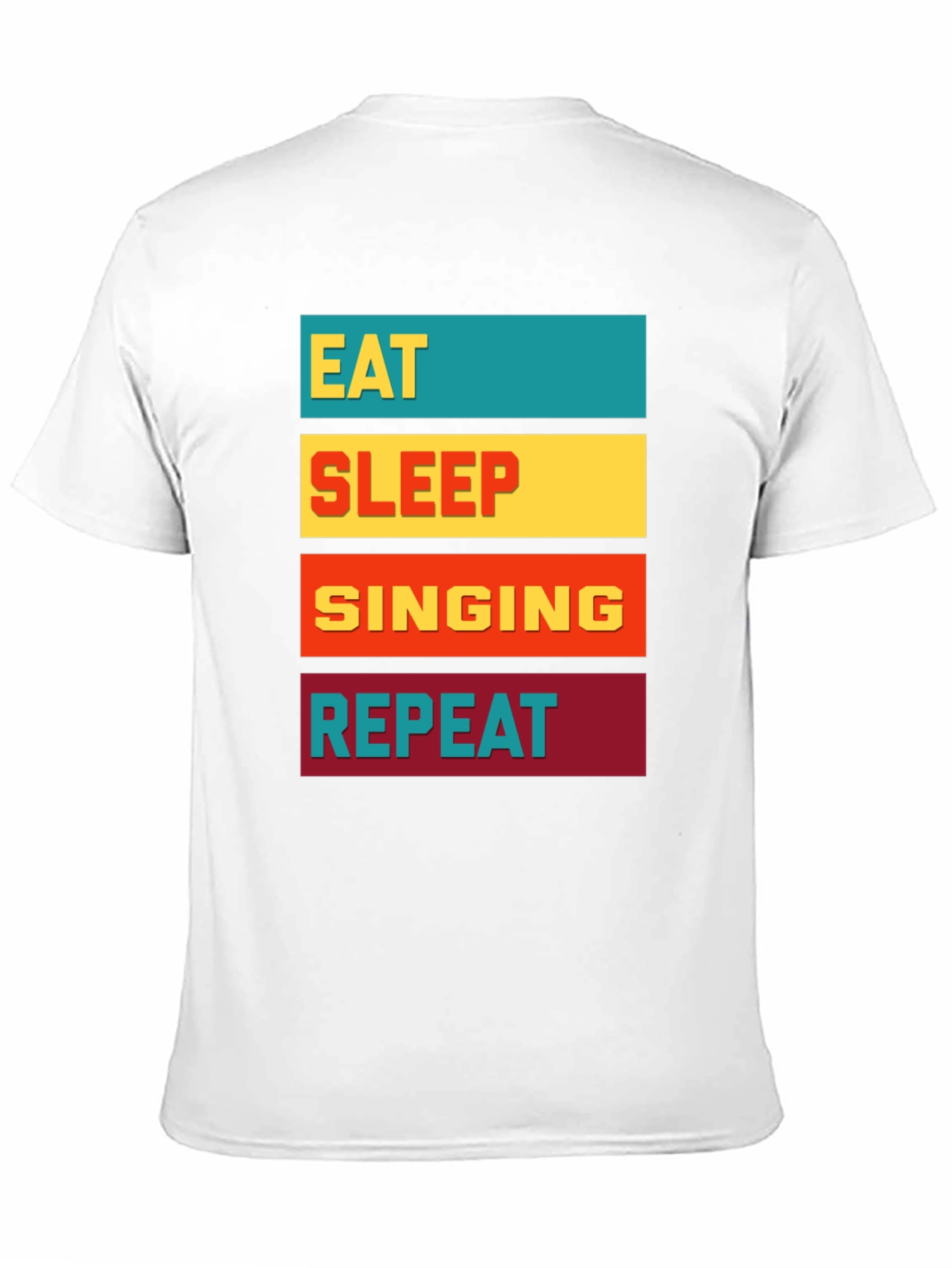 Eat Sleep Singing Repeat T-Shirt