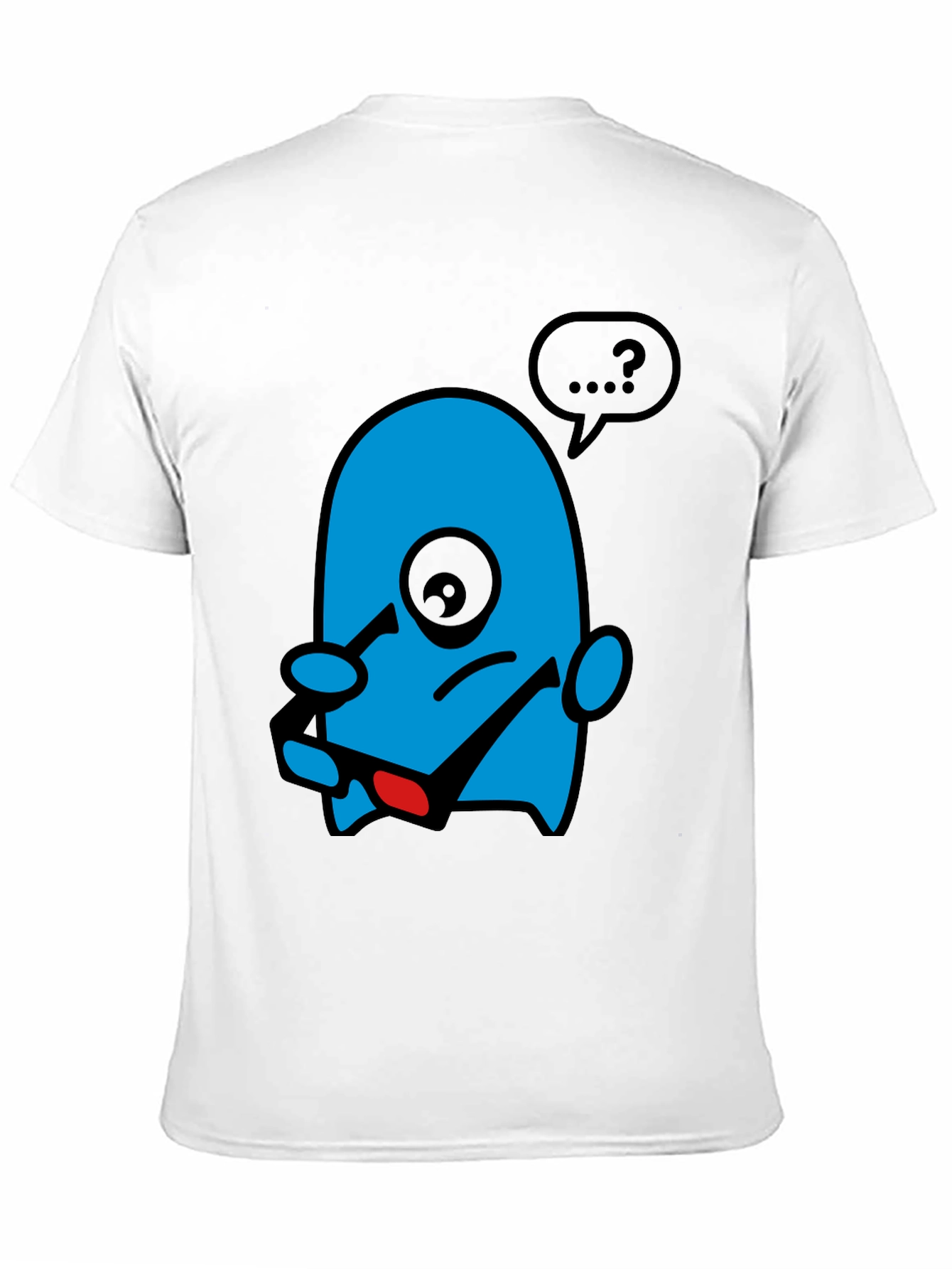 Cartoon Character Black T-Shirt