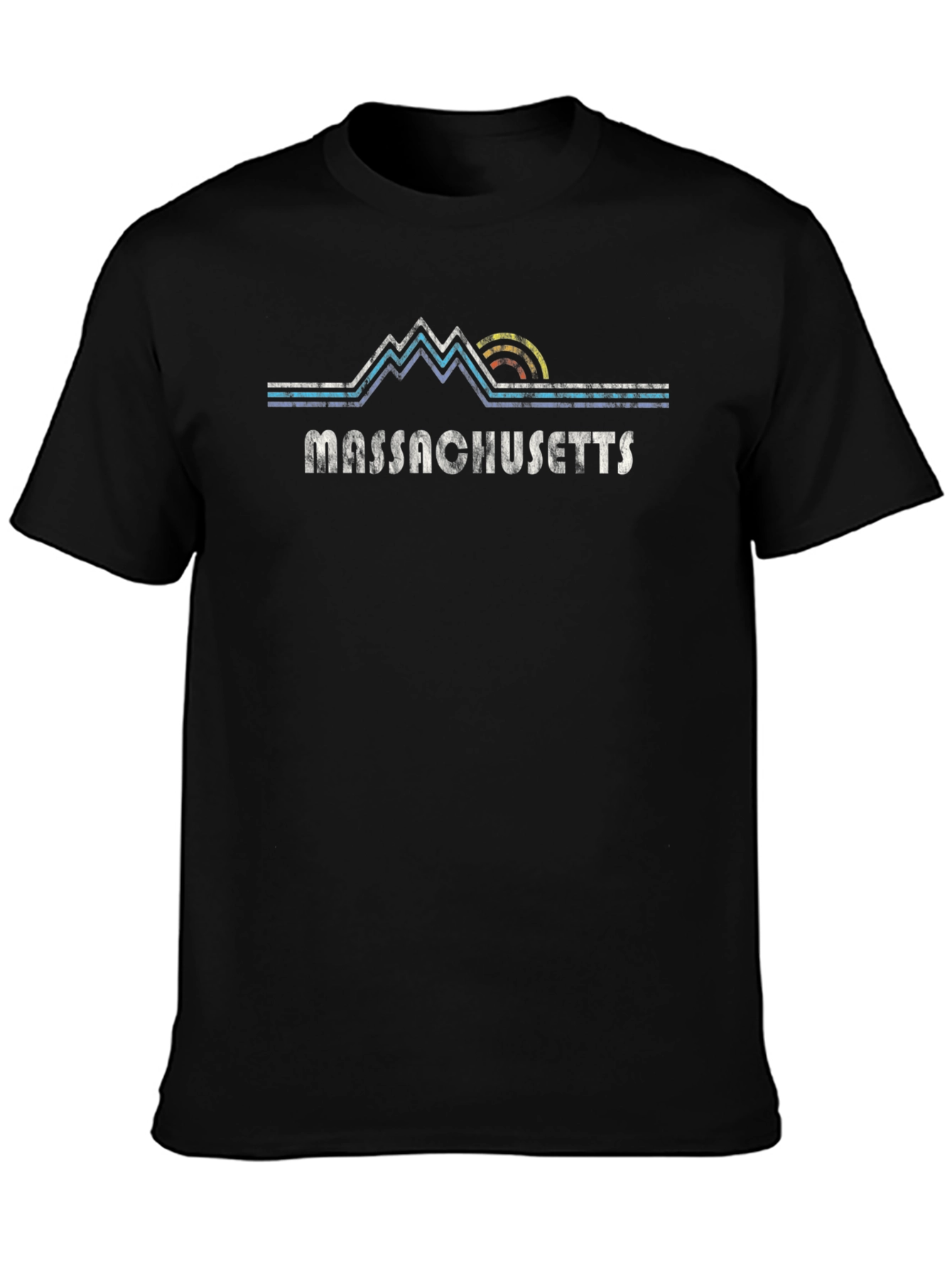 Massachusetts Mountain Sunset T-Shirt