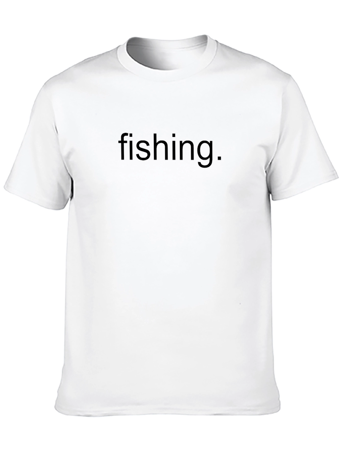Fishing T-Shirt - Classic Crew Neck Tee