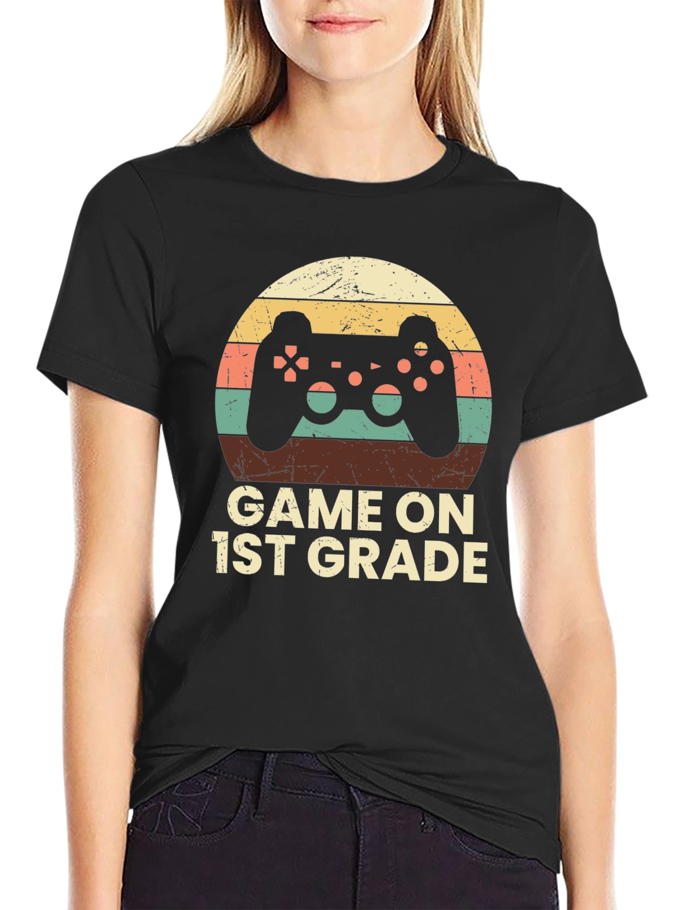 Game On 1st Grade Graphic Tee