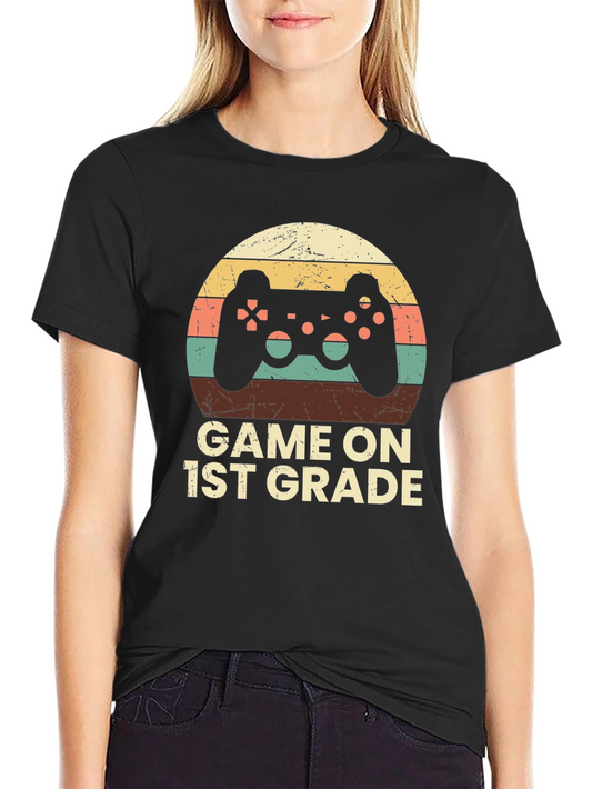 Game On 1st Grade Graphic Tee