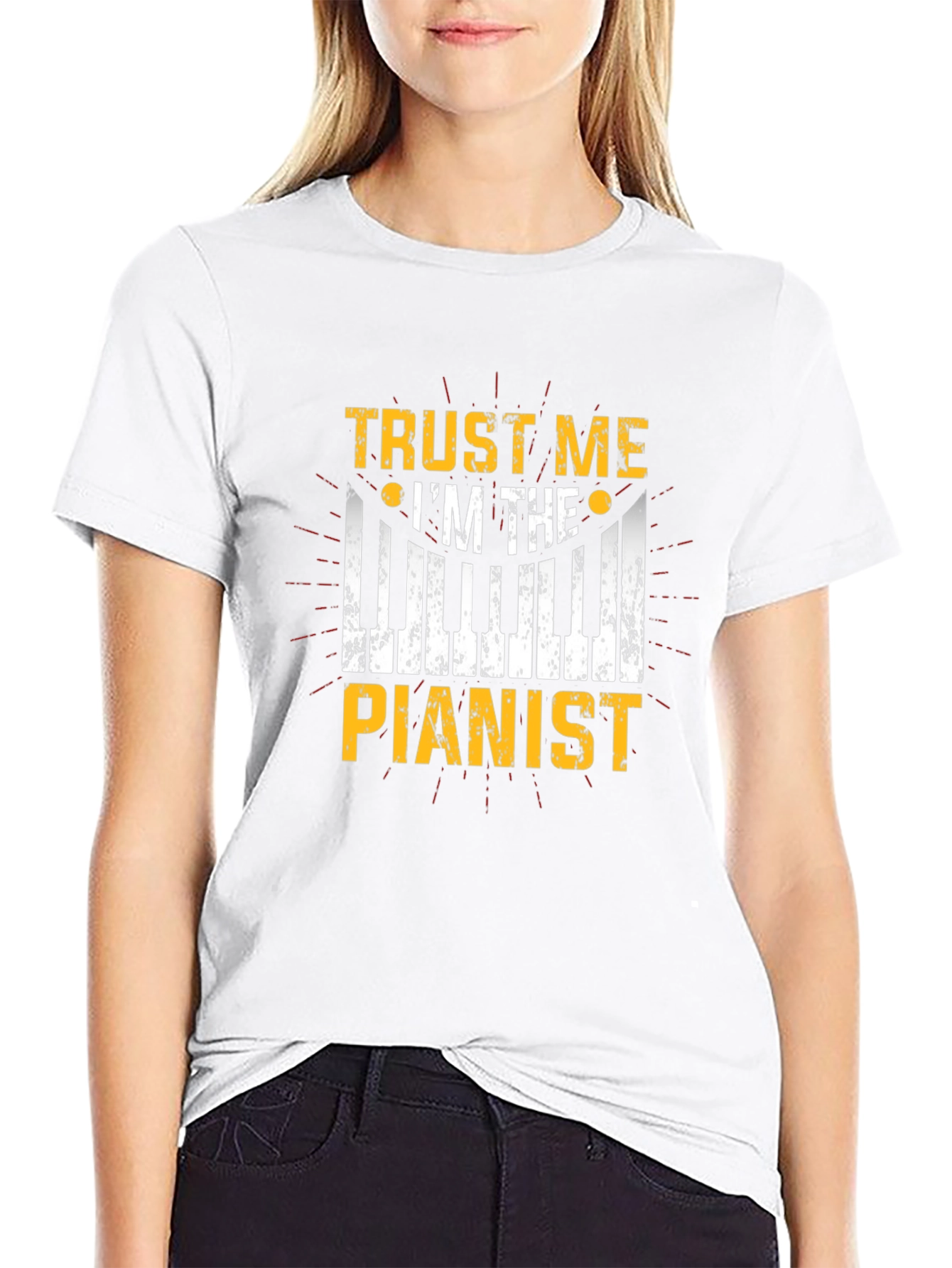 Trust Me Im the Pianist - Graphic T-Shirt