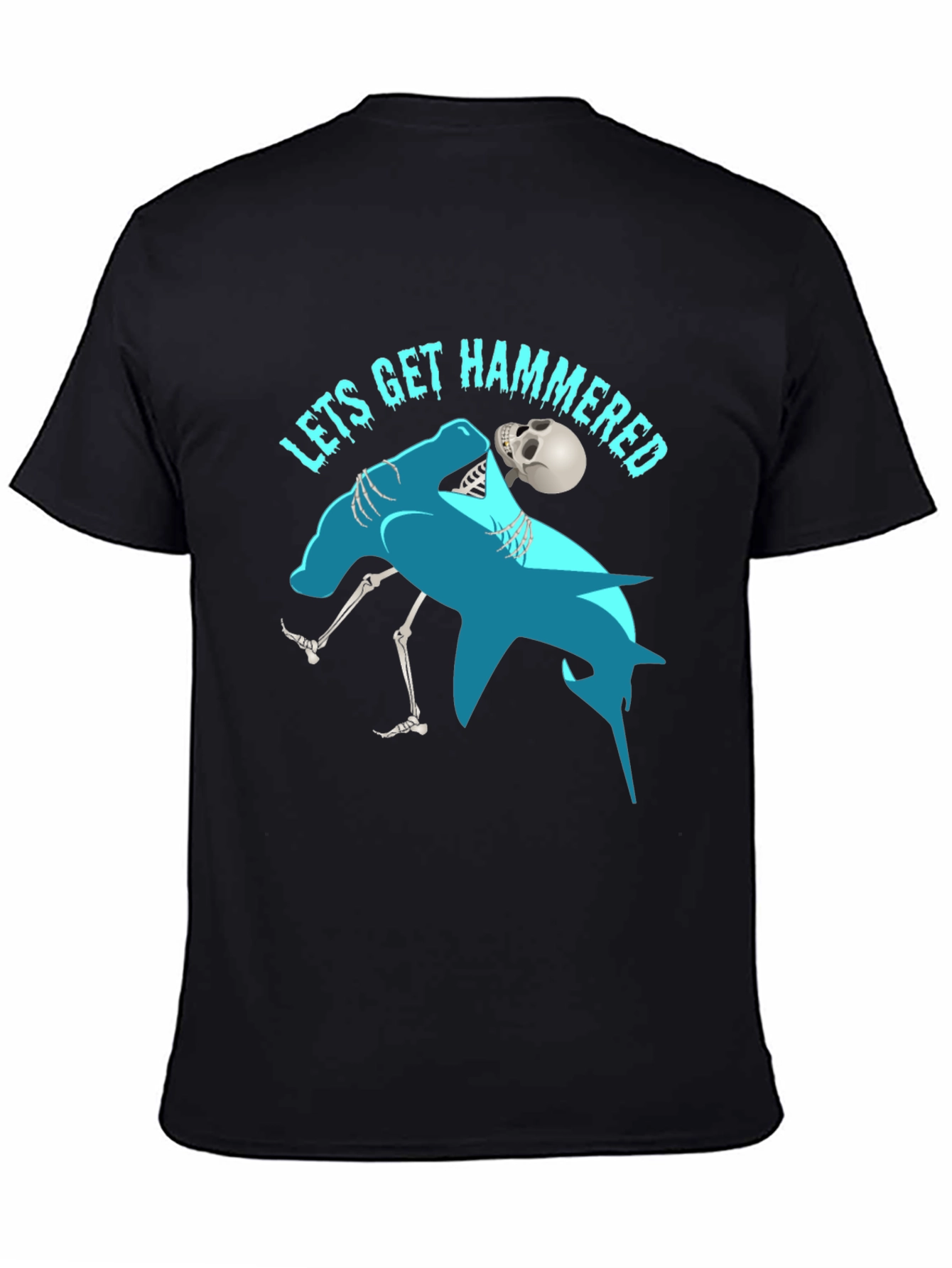 Lets Get Hammered T-Shirt Funny Drinking Graphic Tee