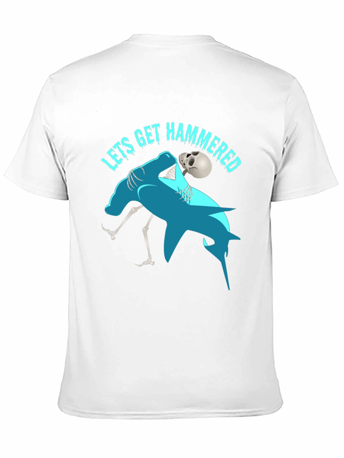 Lets Get Hammered T-Shirt Funny Drinking Graphic Tee