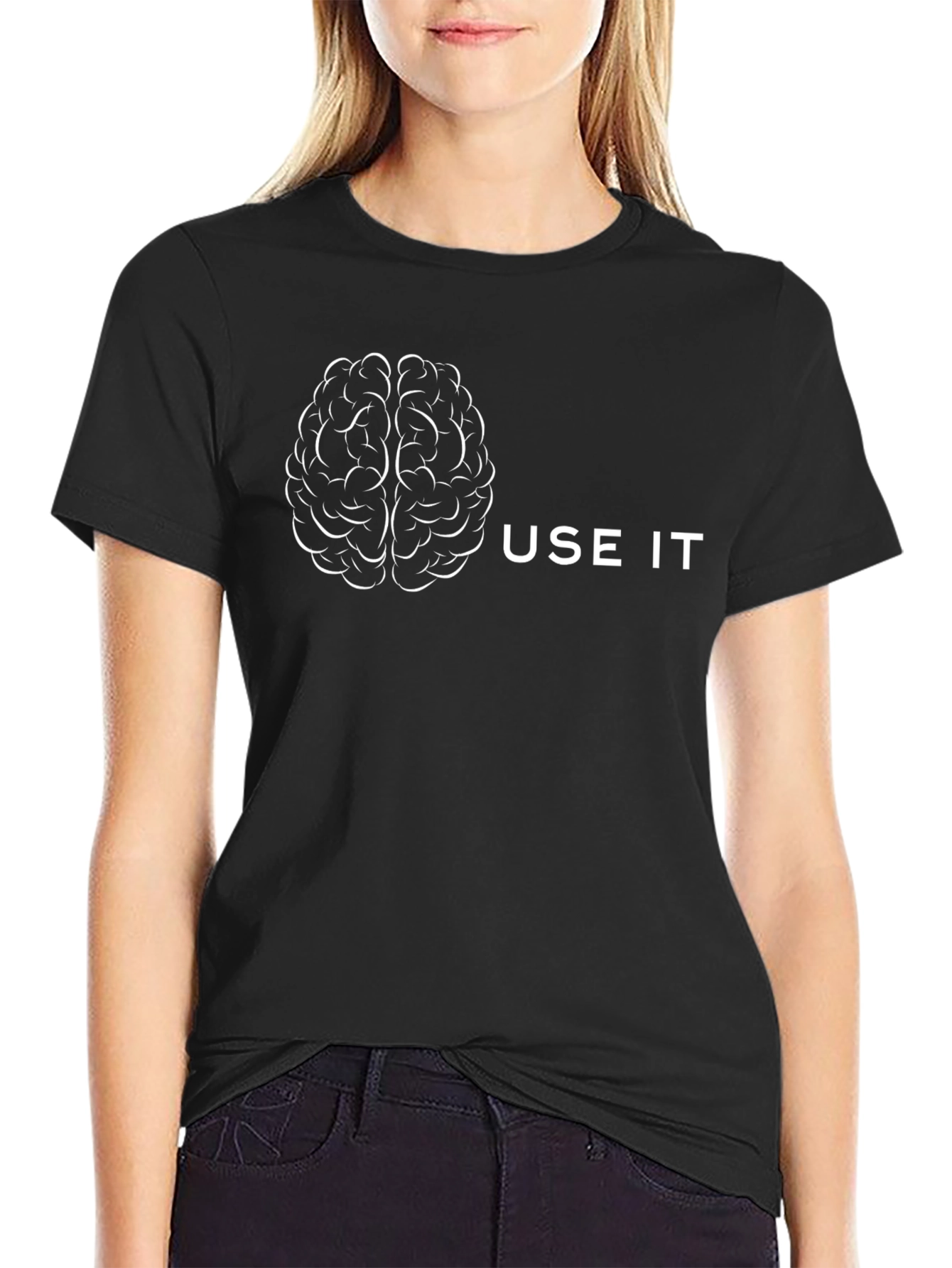Use It Brain Tee - Smart & Stylish!