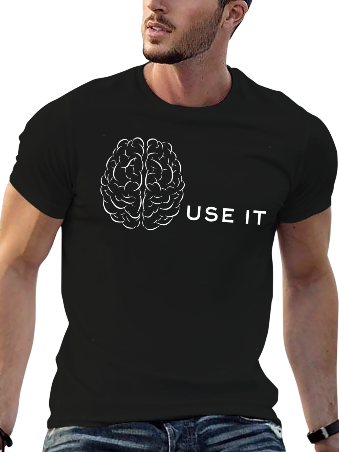 Use It Brain Tee - Smart & Stylish!