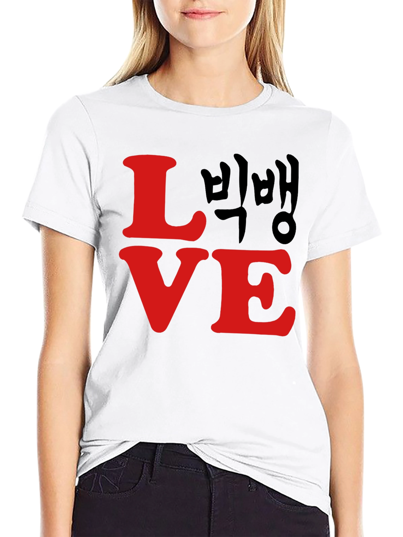 LOVE Big Bang Graphic T-Shirt - Black