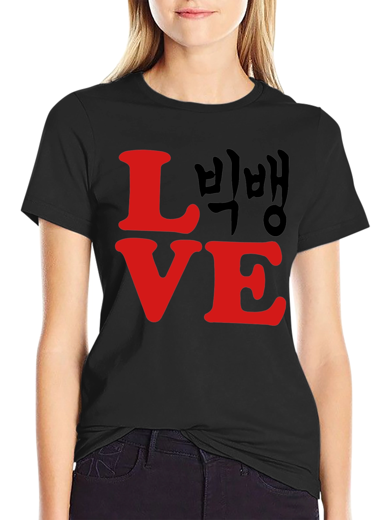LOVE Big Bang Graphic T-Shirt - Black