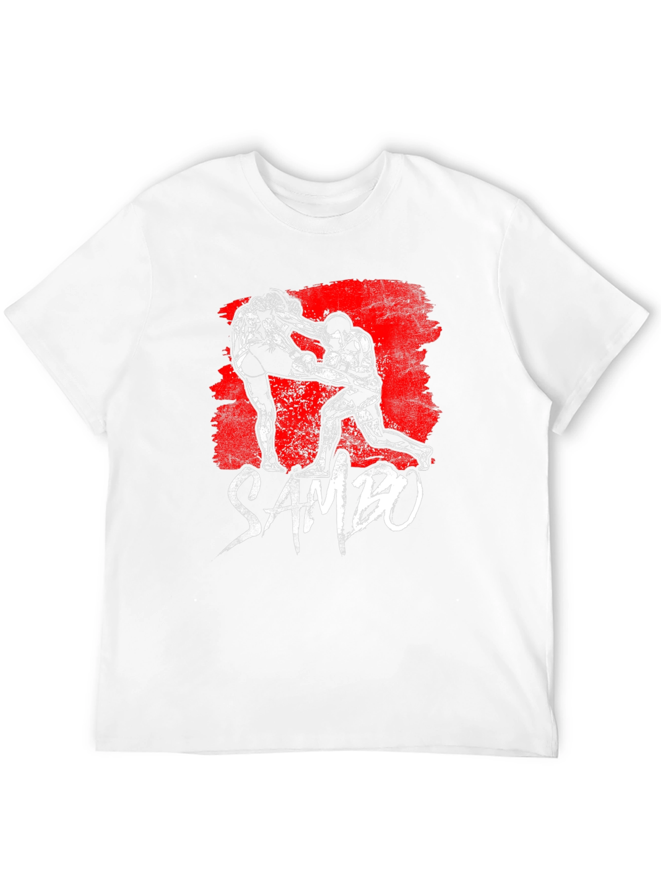 Sambo Martial Arts Graphic T-Shirt - Black