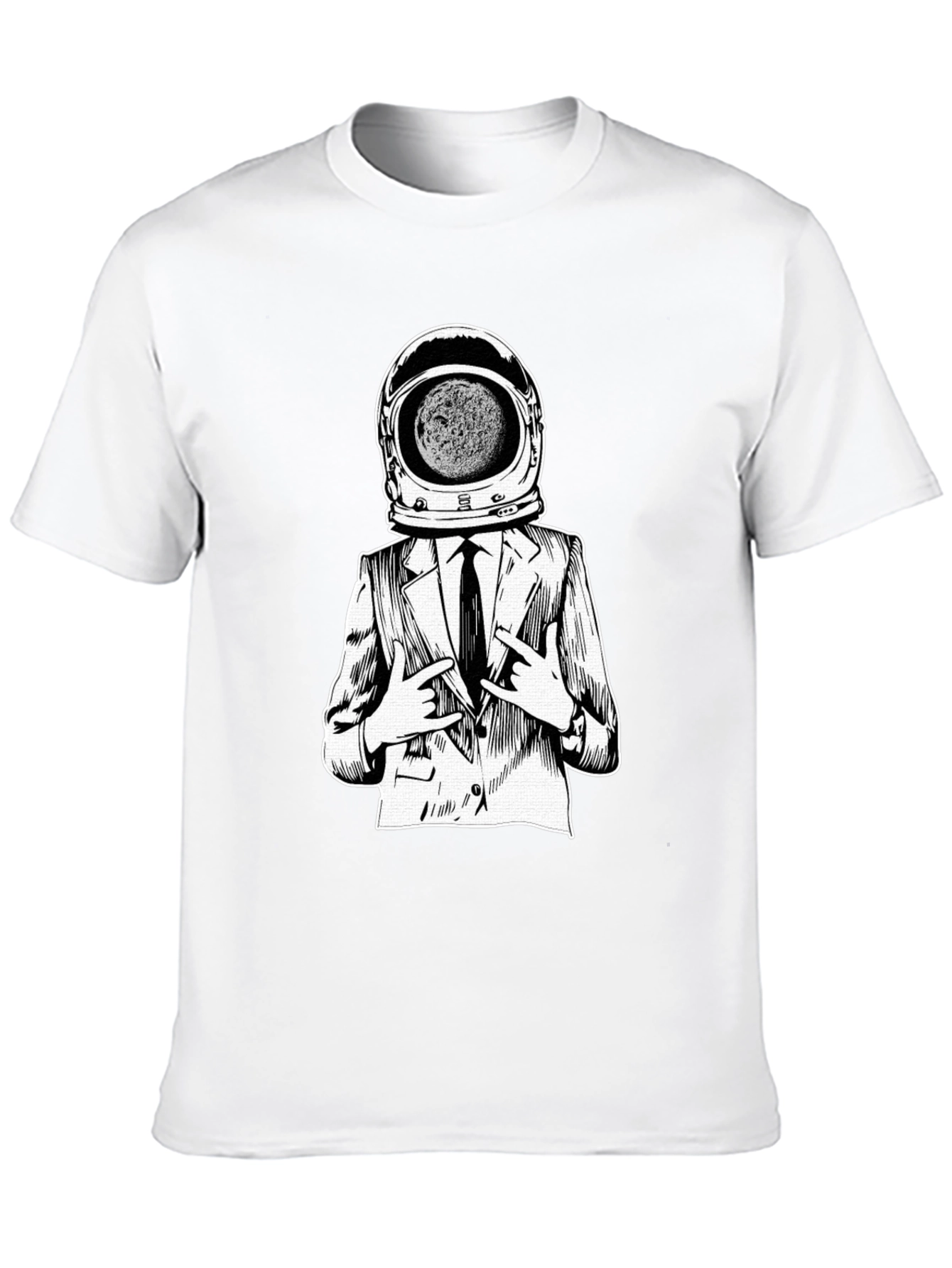Astronaut Suit T-Shirt - Space Man in Business Suit