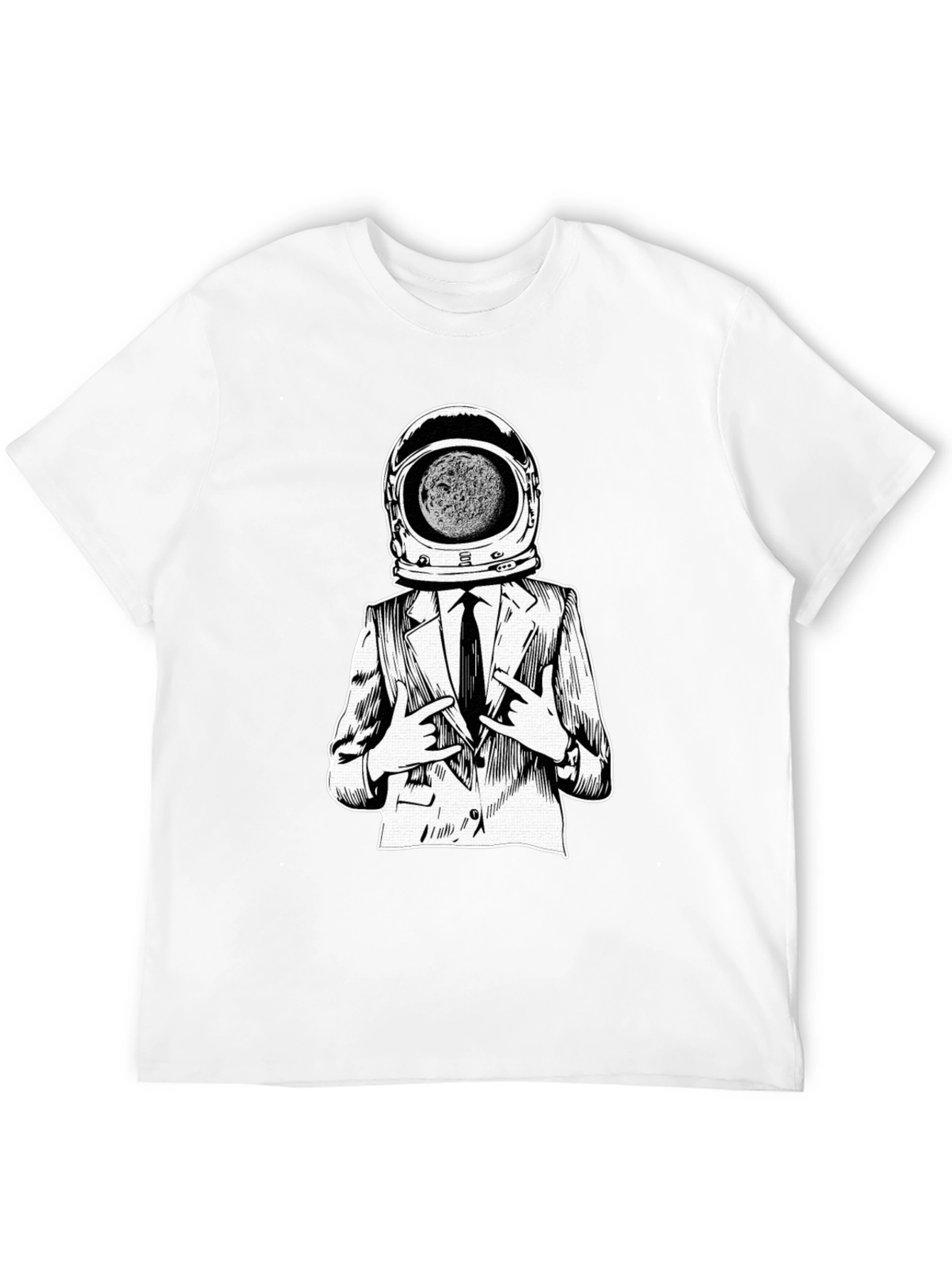 Astronaut Suit T-Shirt - Space Man in Business Suit
