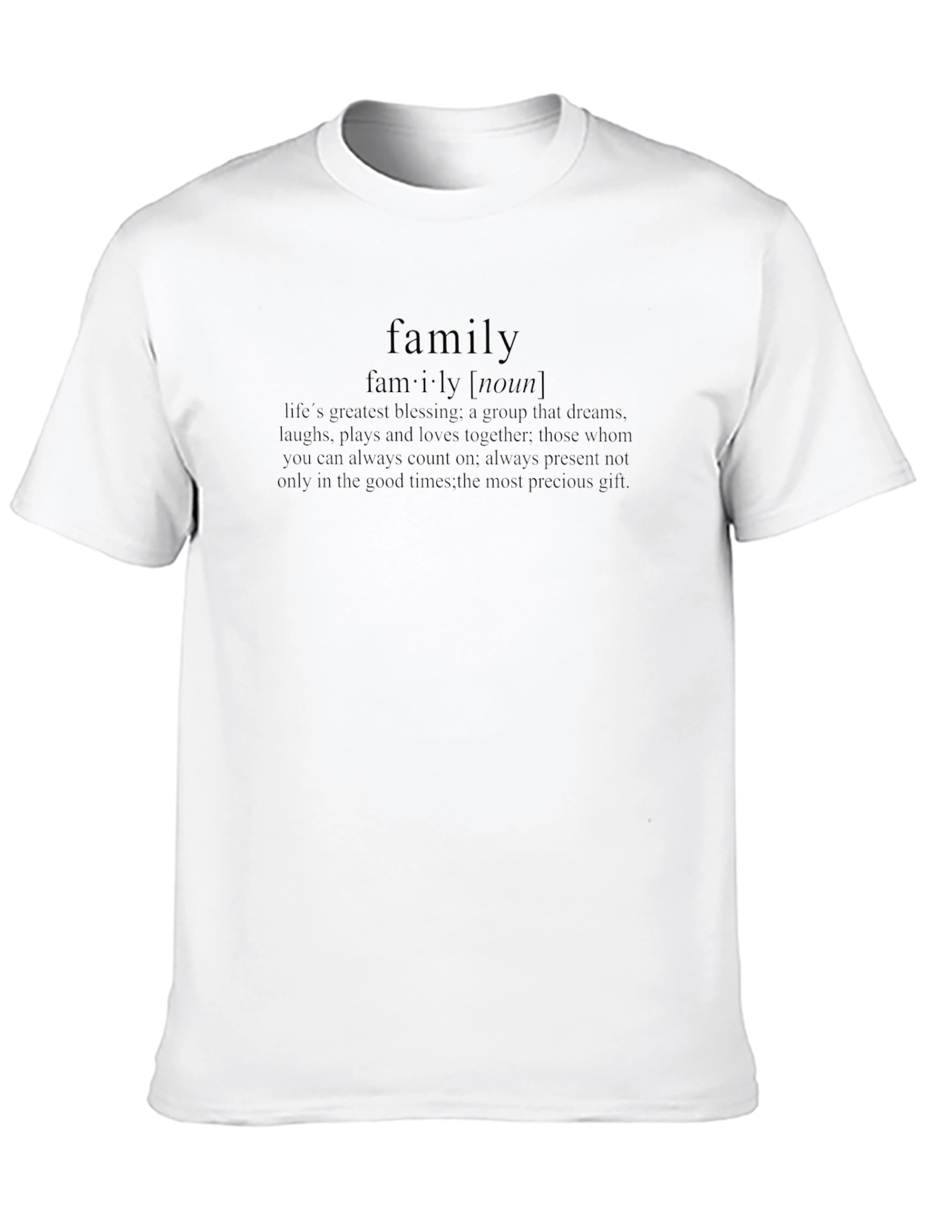 Family Definition Graphic T-Shirt
