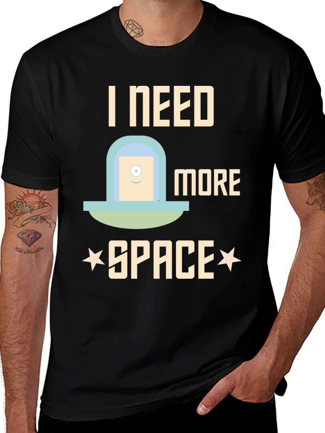 I Need More Space Graphic T-Shirt