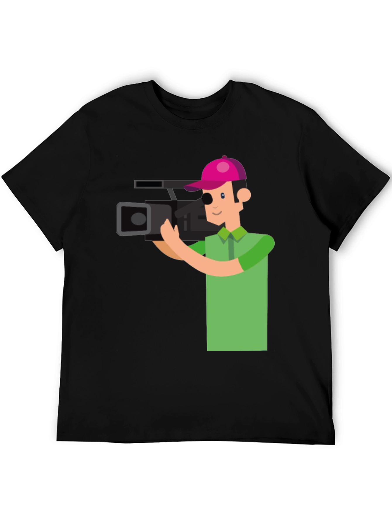 Cameraman Graphic Tee - Stylish & Unique Design