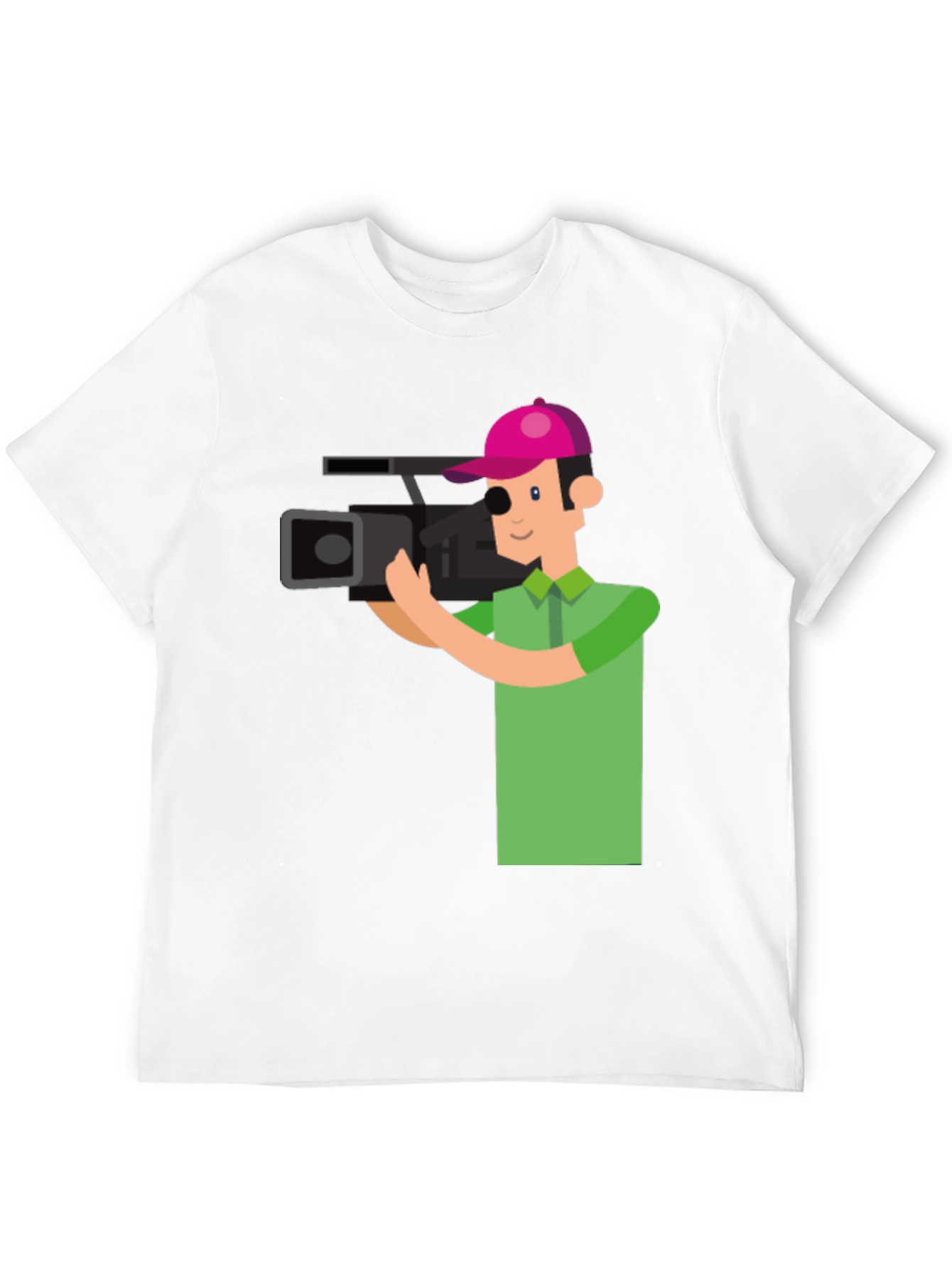 Cameraman Graphic Tee - Stylish & Unique Design