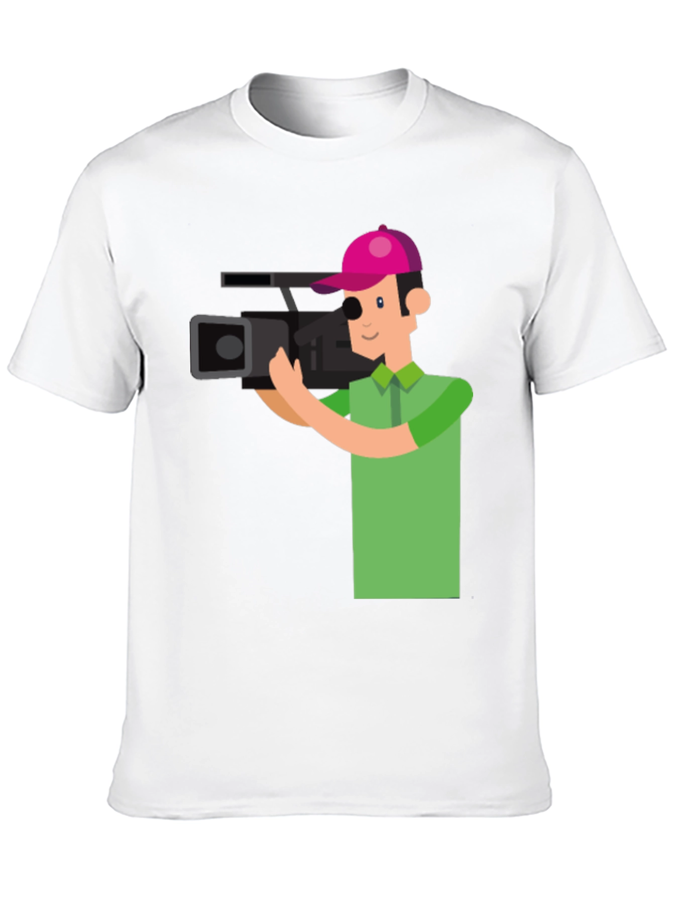 Cameraman Graphic Tee - Stylish & Unique Design