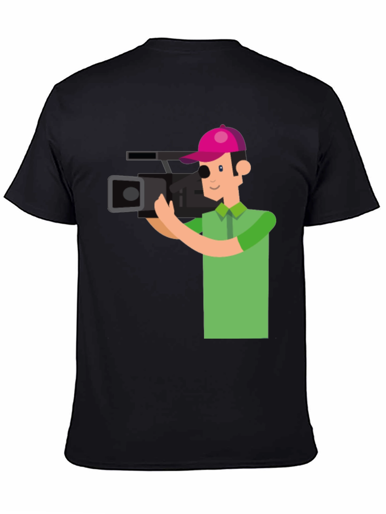 Cameraman Graphic Tee - Stylish & Unique Design