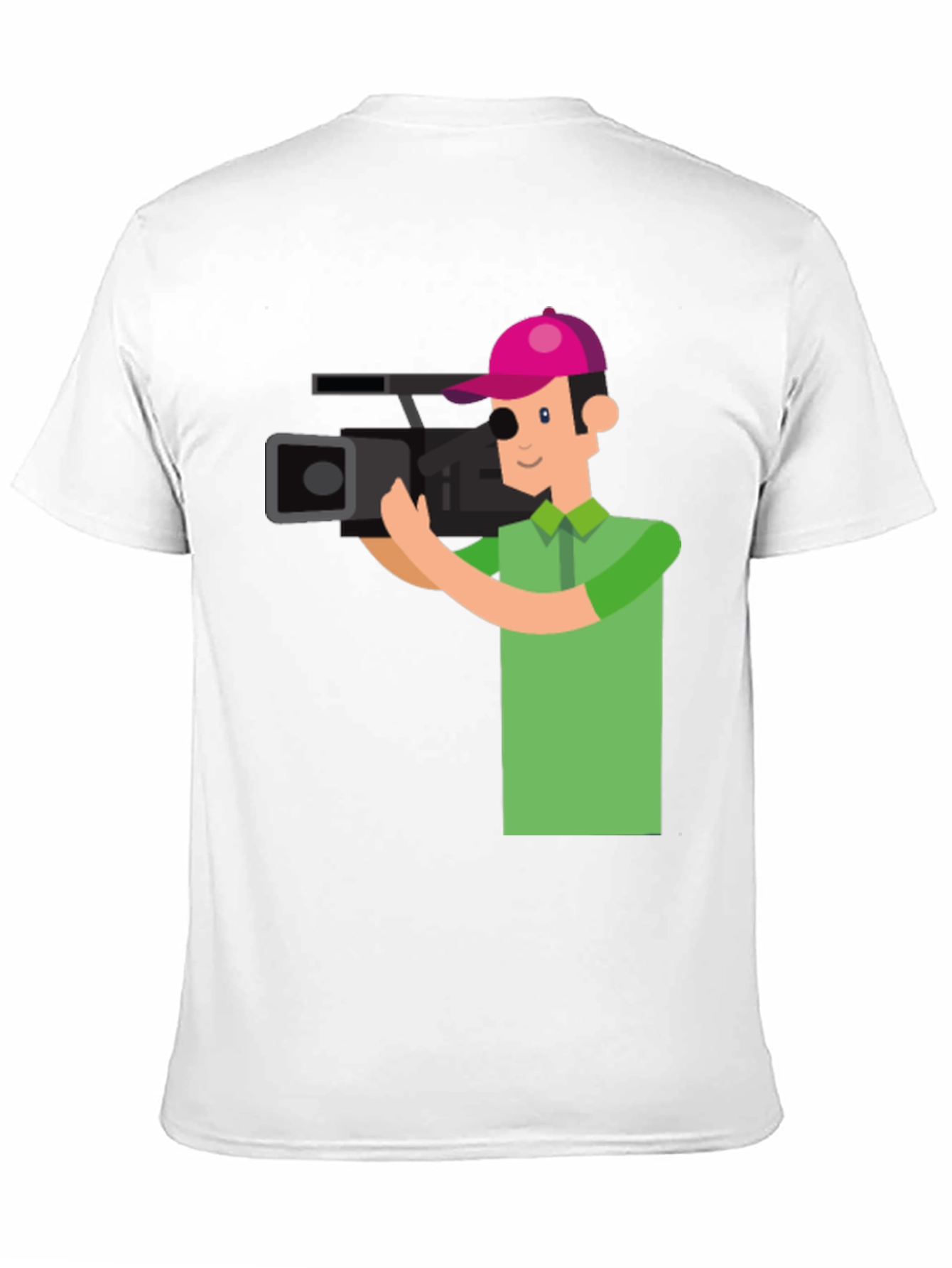 Cameraman Graphic Tee - Stylish & Unique Design