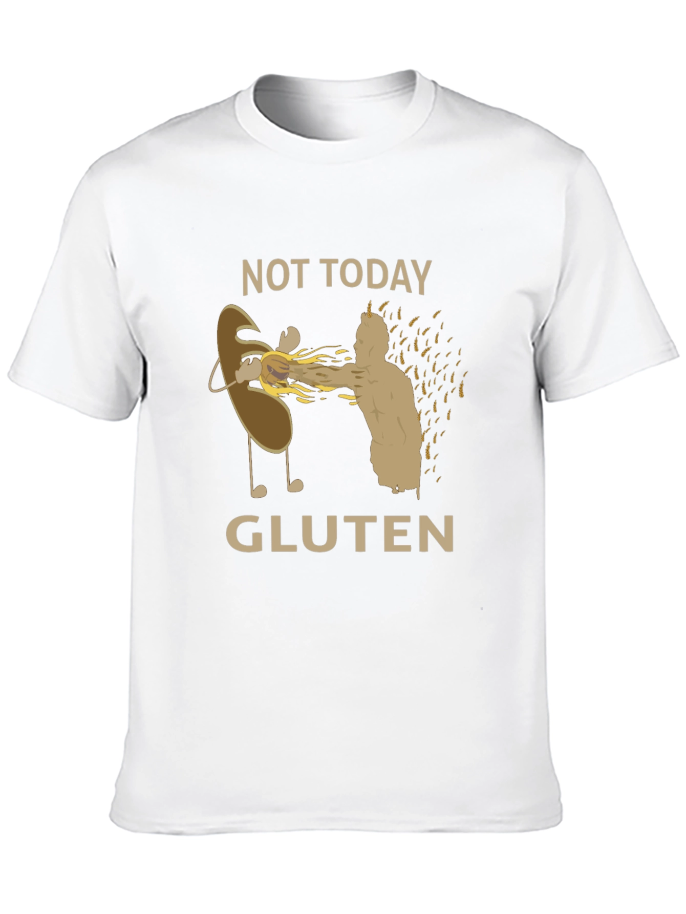 Not Today Gluten Black T-Shirt