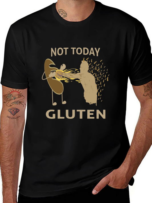 Not Today Gluten Black T-Shirt