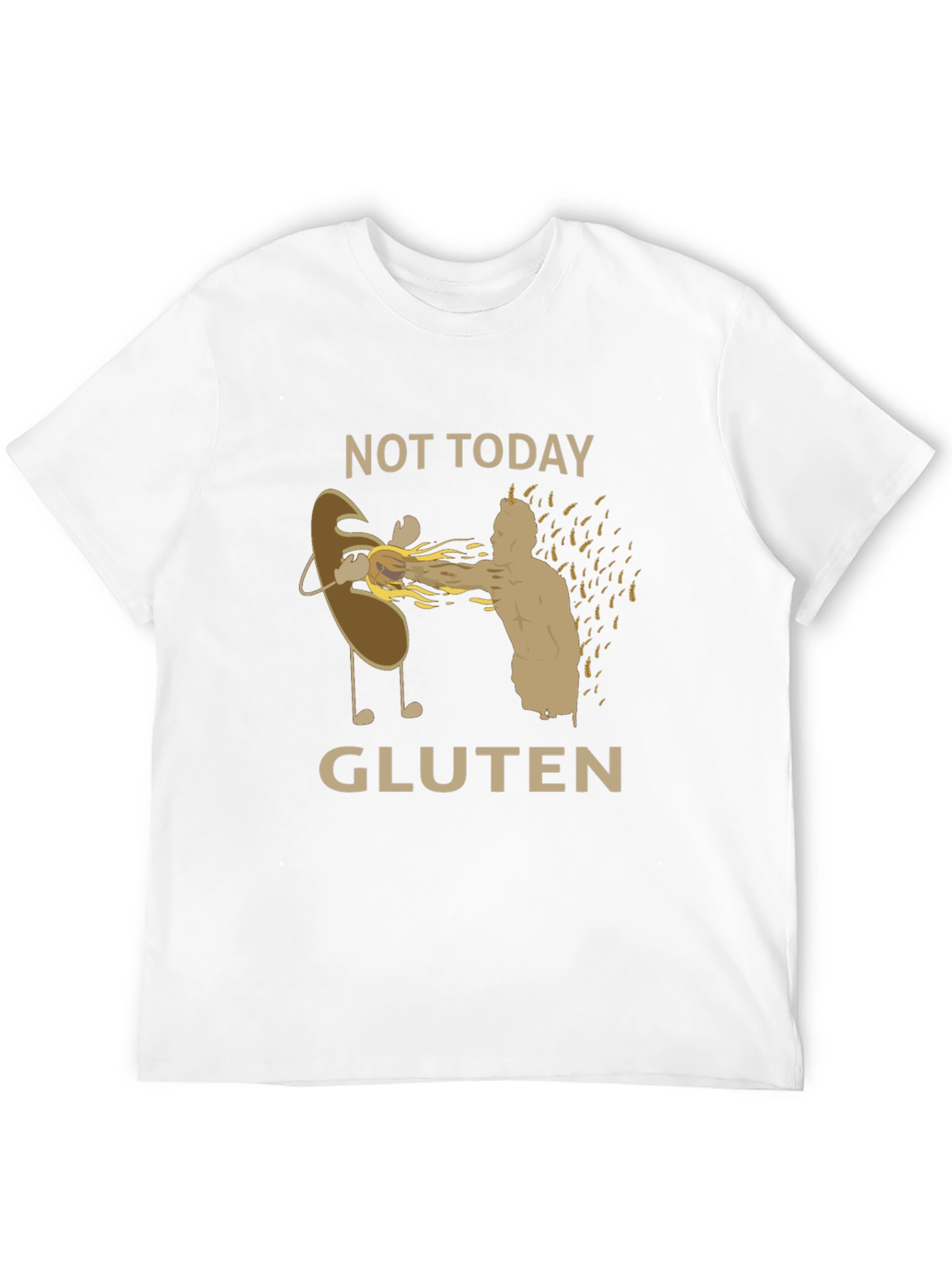 Not Today Gluten Black T-Shirt
